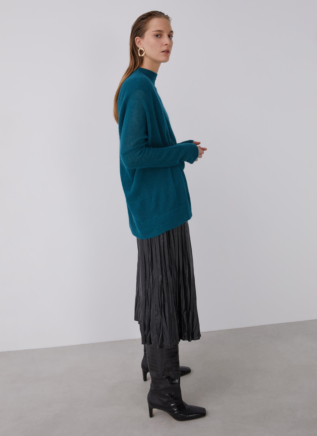 Green Mohair Twin Set