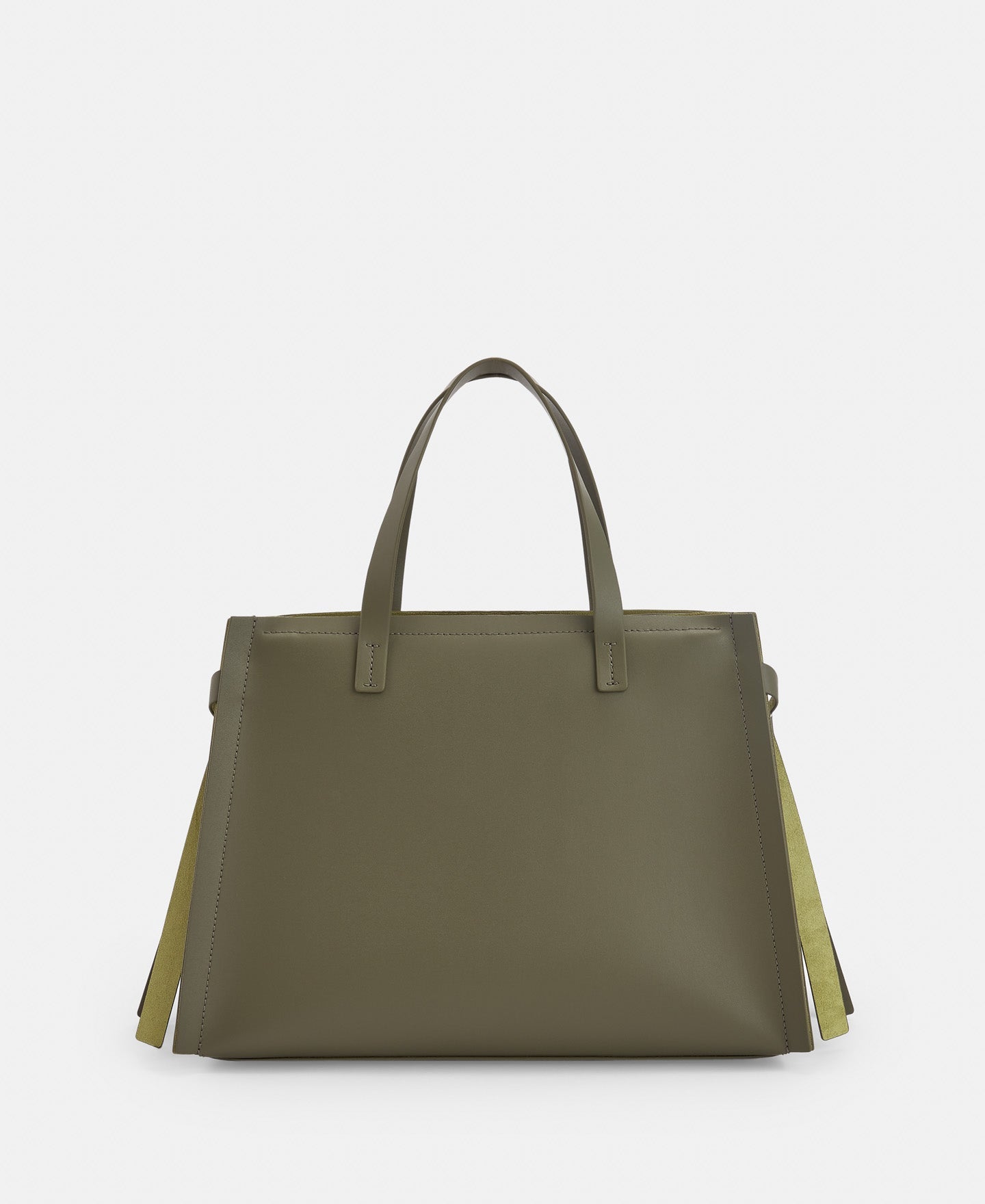 Green Large Responsible Leather Bag