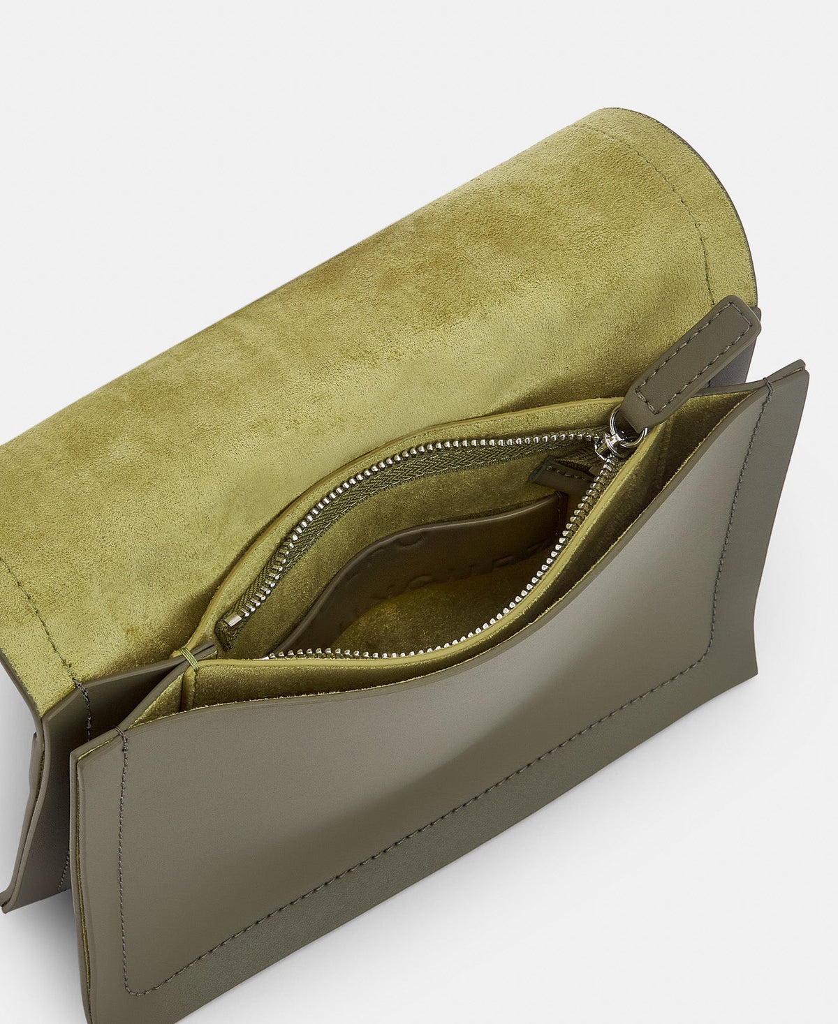 Green Shoulder Bag In Responsible Vachetta