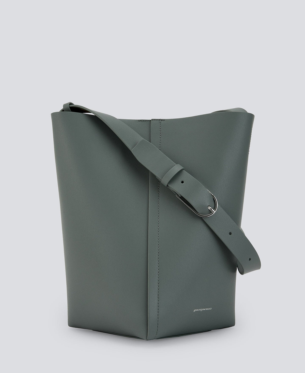 Sea Water Green Green Responsible Leather Hobo Bag