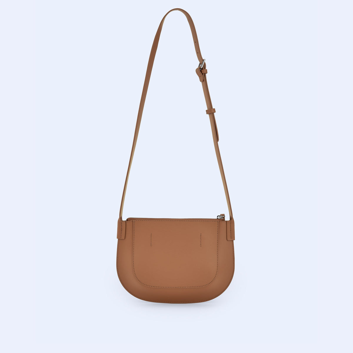 Buff Leather Mini Shoulder Bag