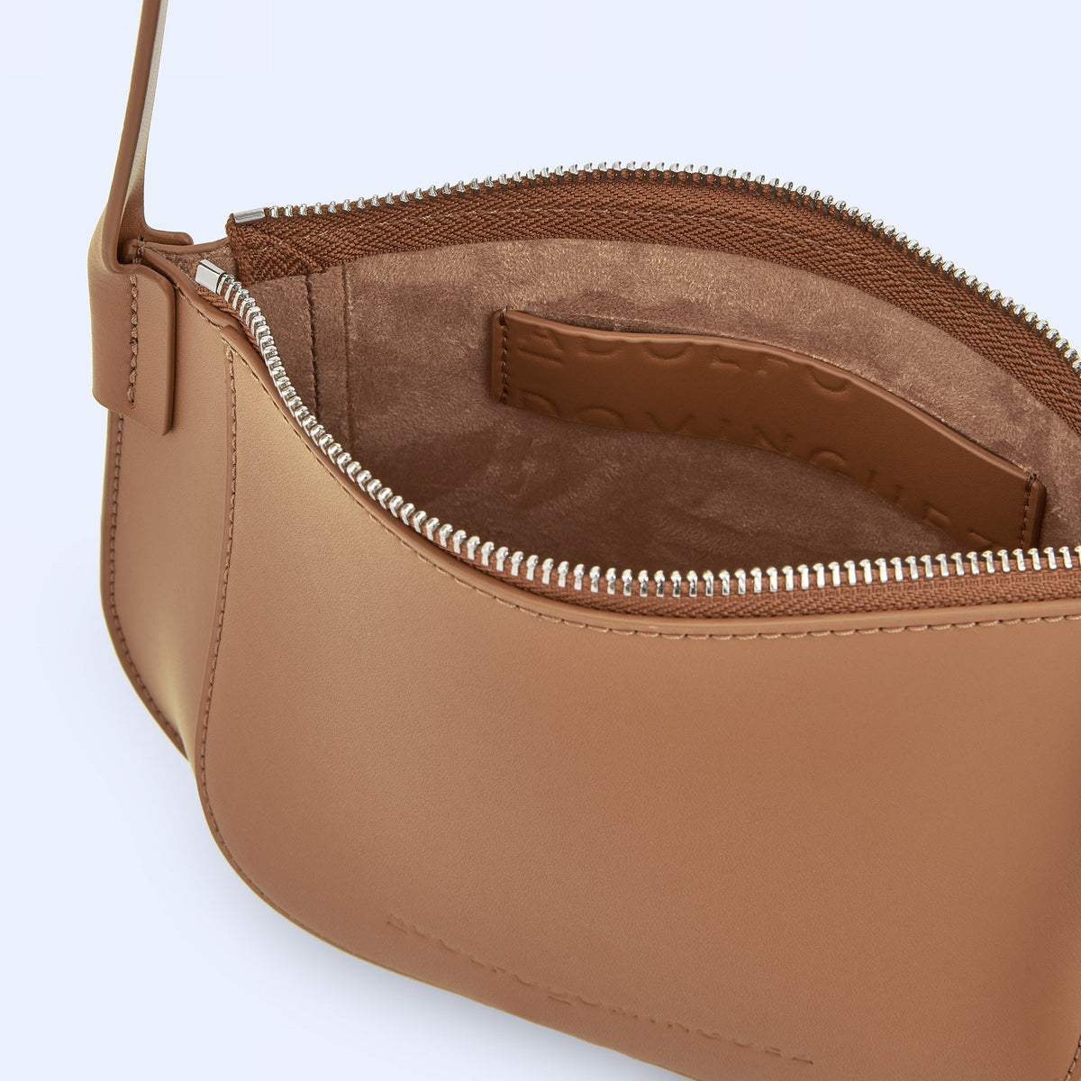 Buff Leather Mini Shoulder Bag