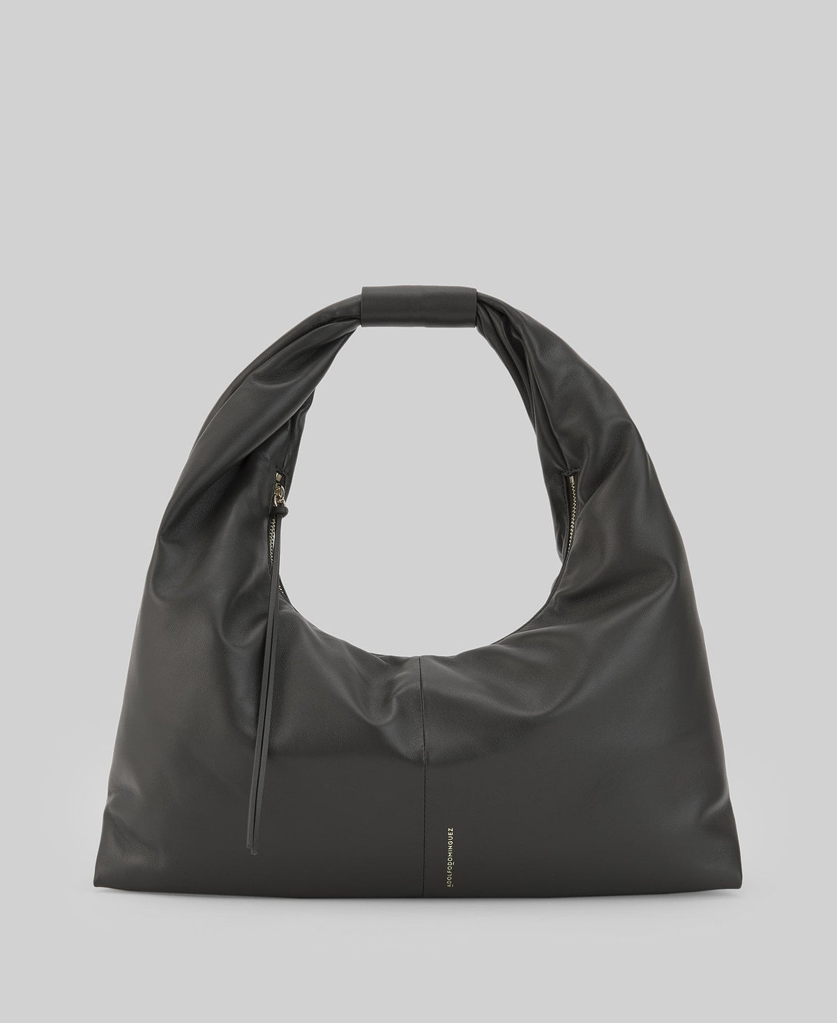 Large Nube bag woman in dark grey