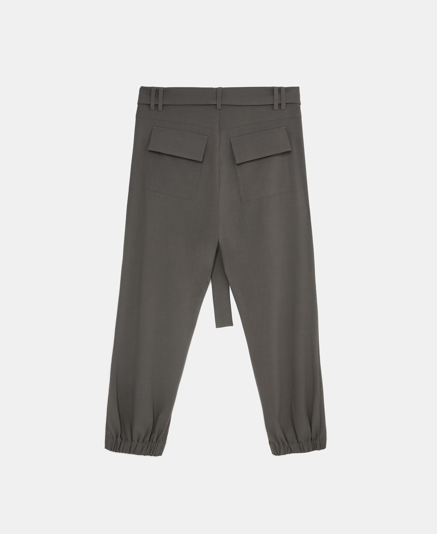 Brown Relaxed Fit Jogger Trousers