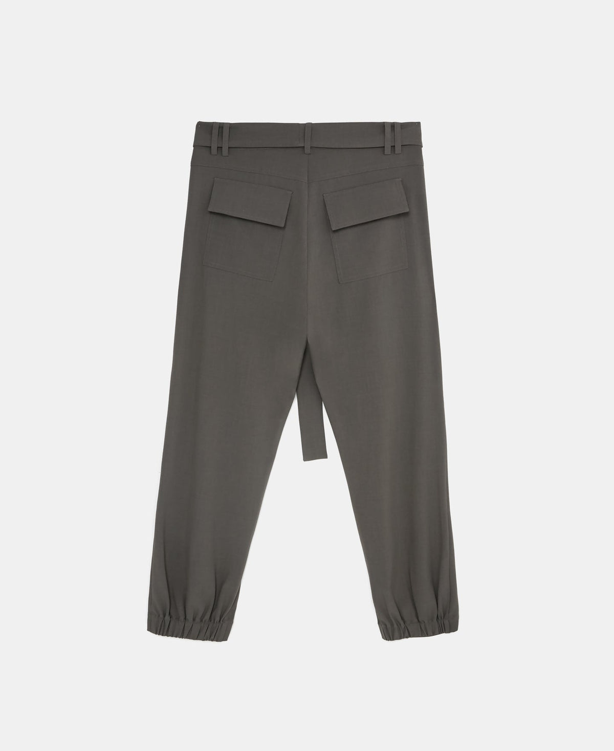 Brown Relaxed Fit Jogger Trousers