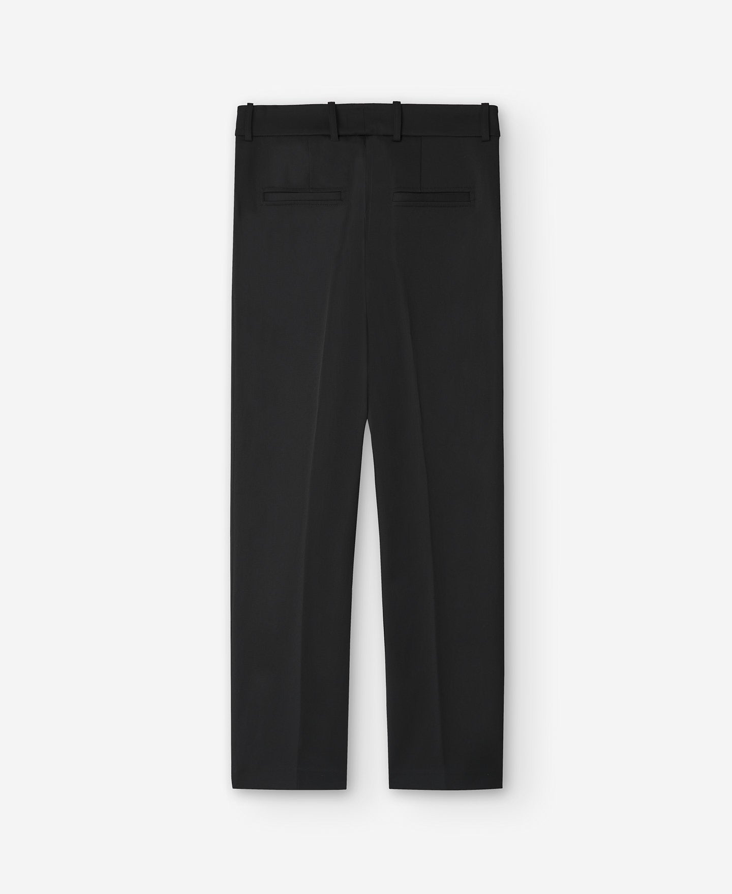 Straight Trousers With Front Stripe