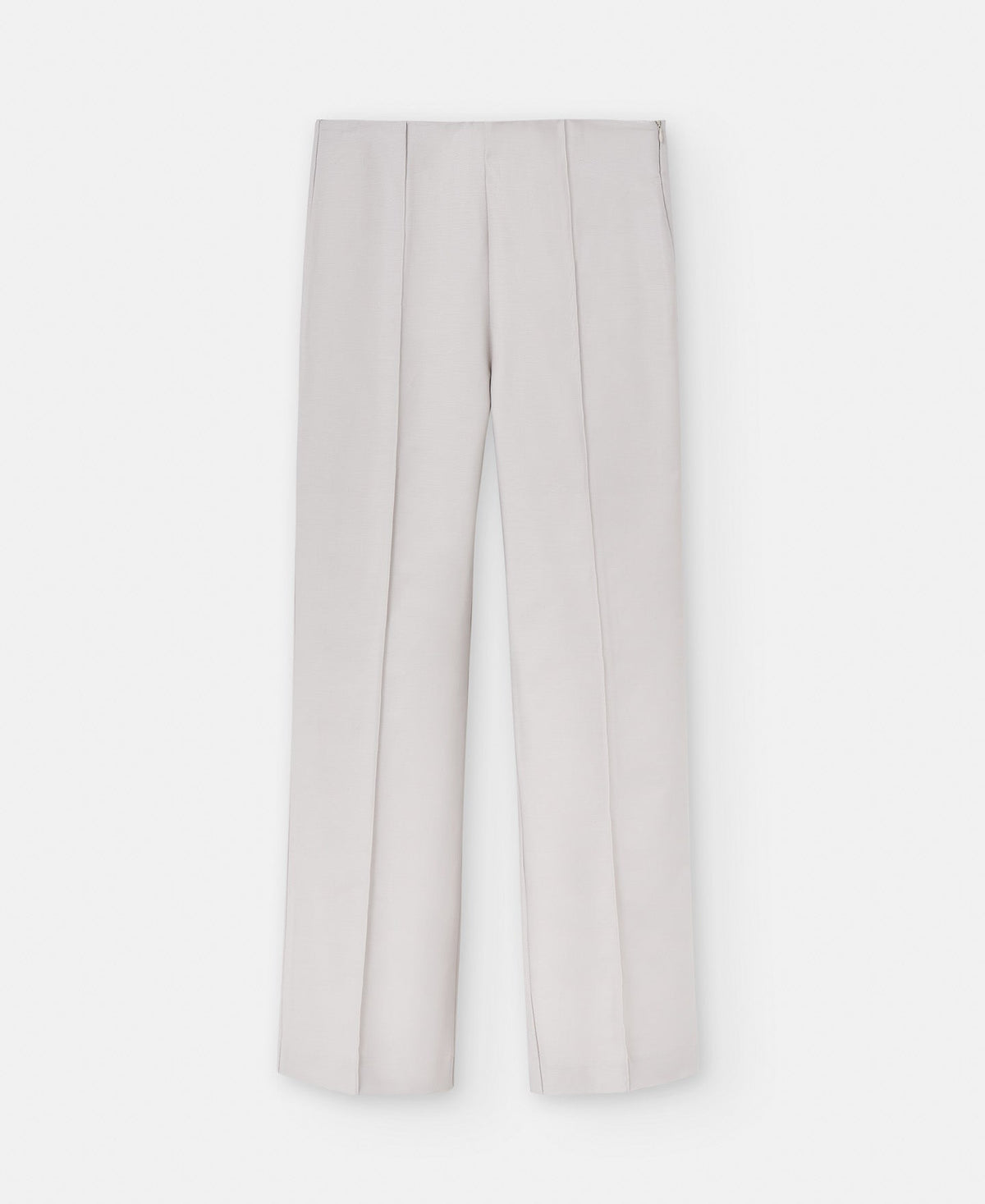 Sand Tight-Fitting Cotton Trousers