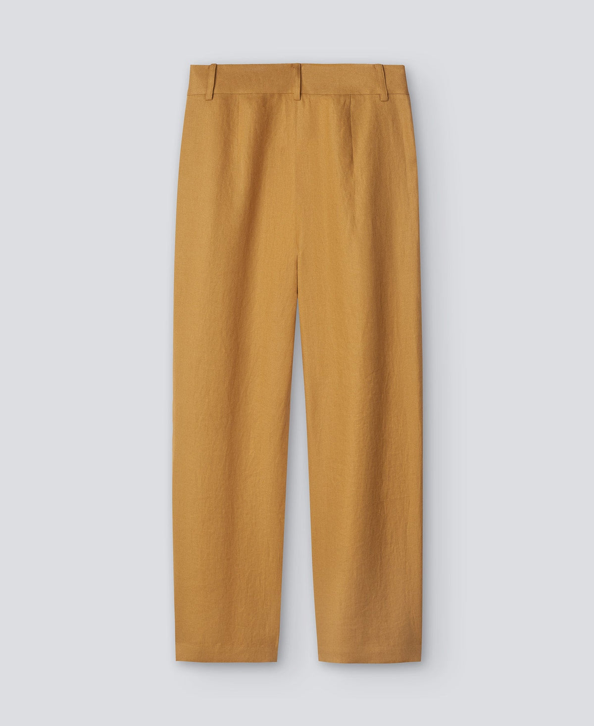 Yellow Turmeric Yellow Linen Trousers