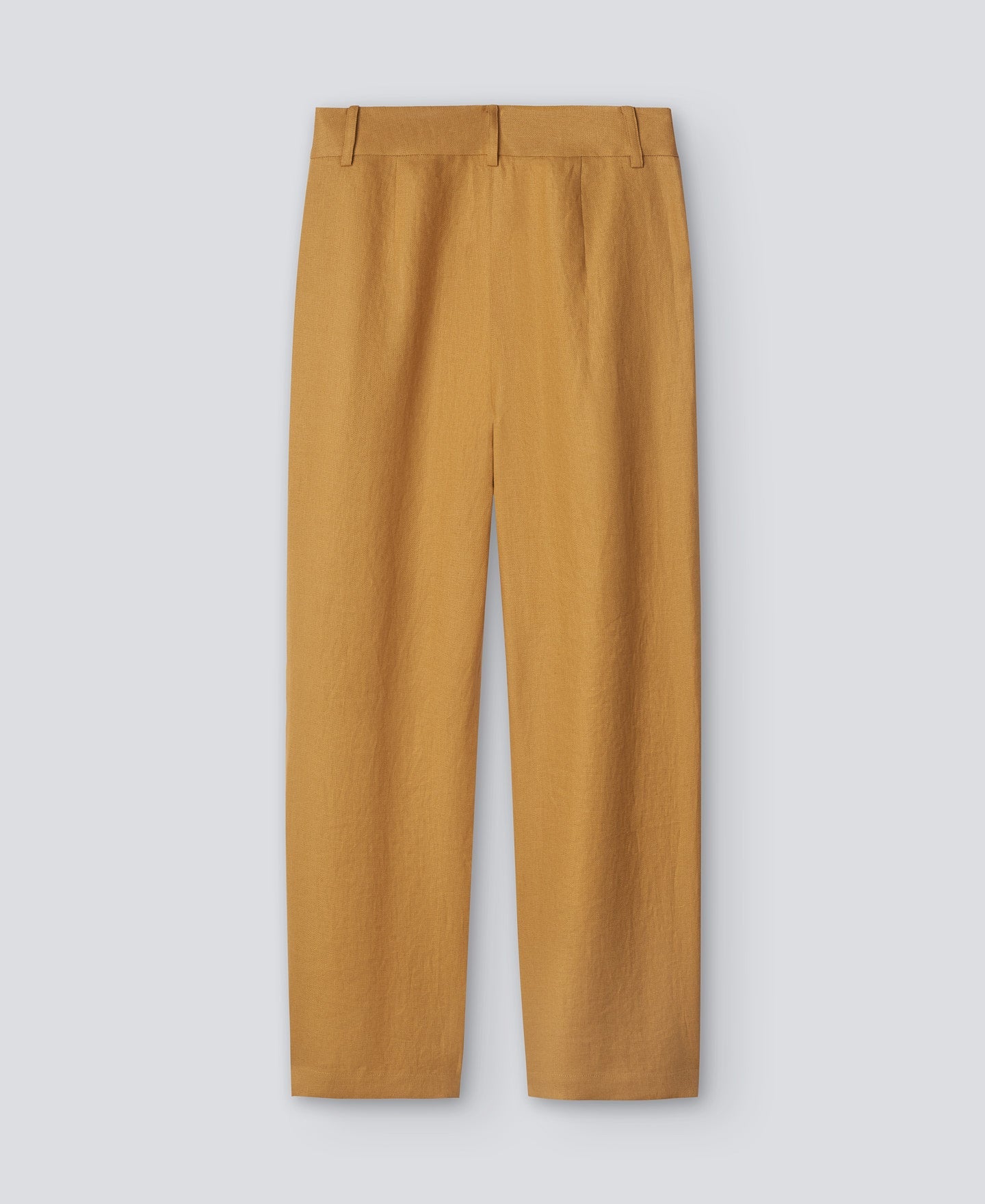Yellow Turmeric Yellow Linen Trousers