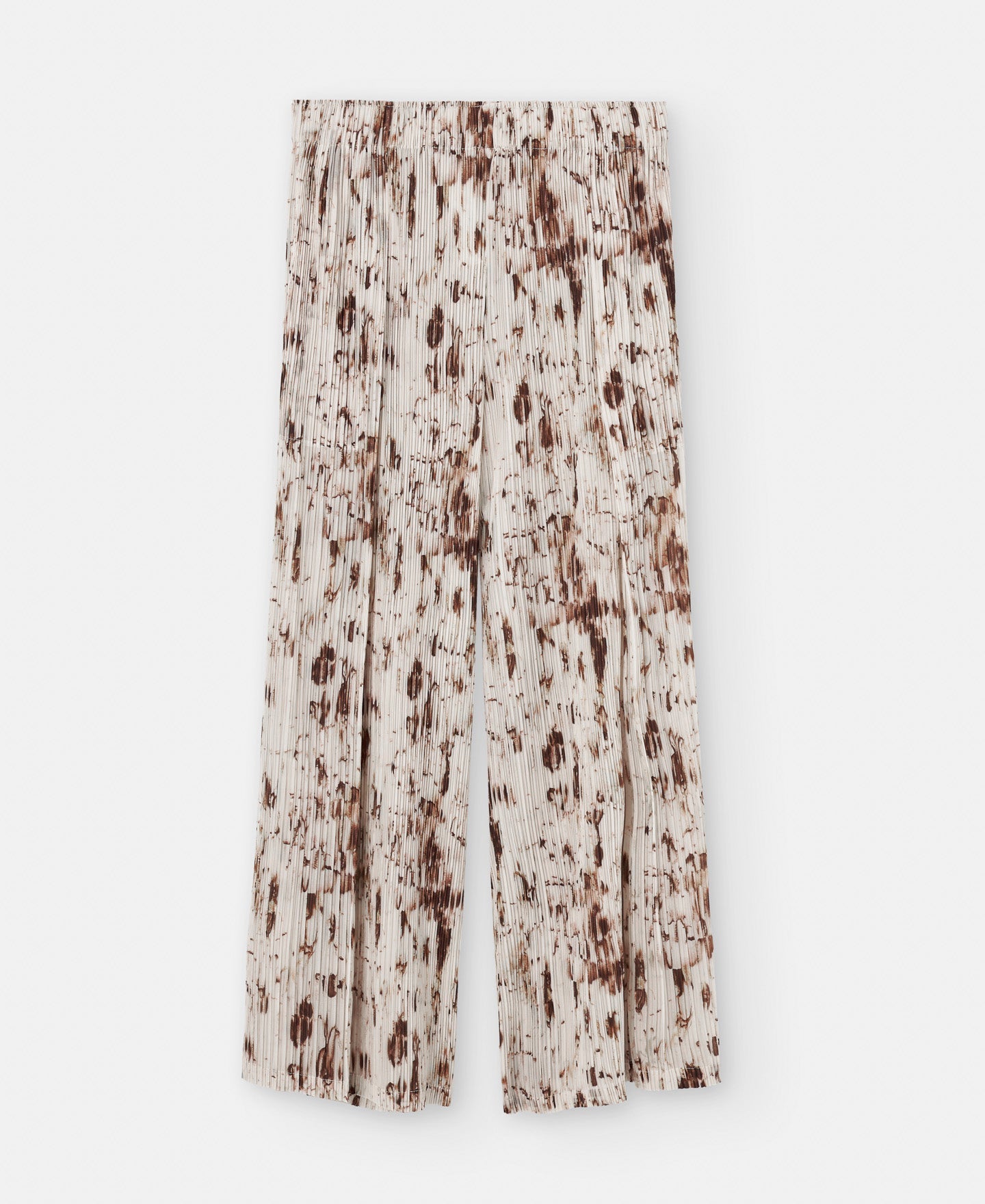 Animal Print Printed Crinkle Trousers