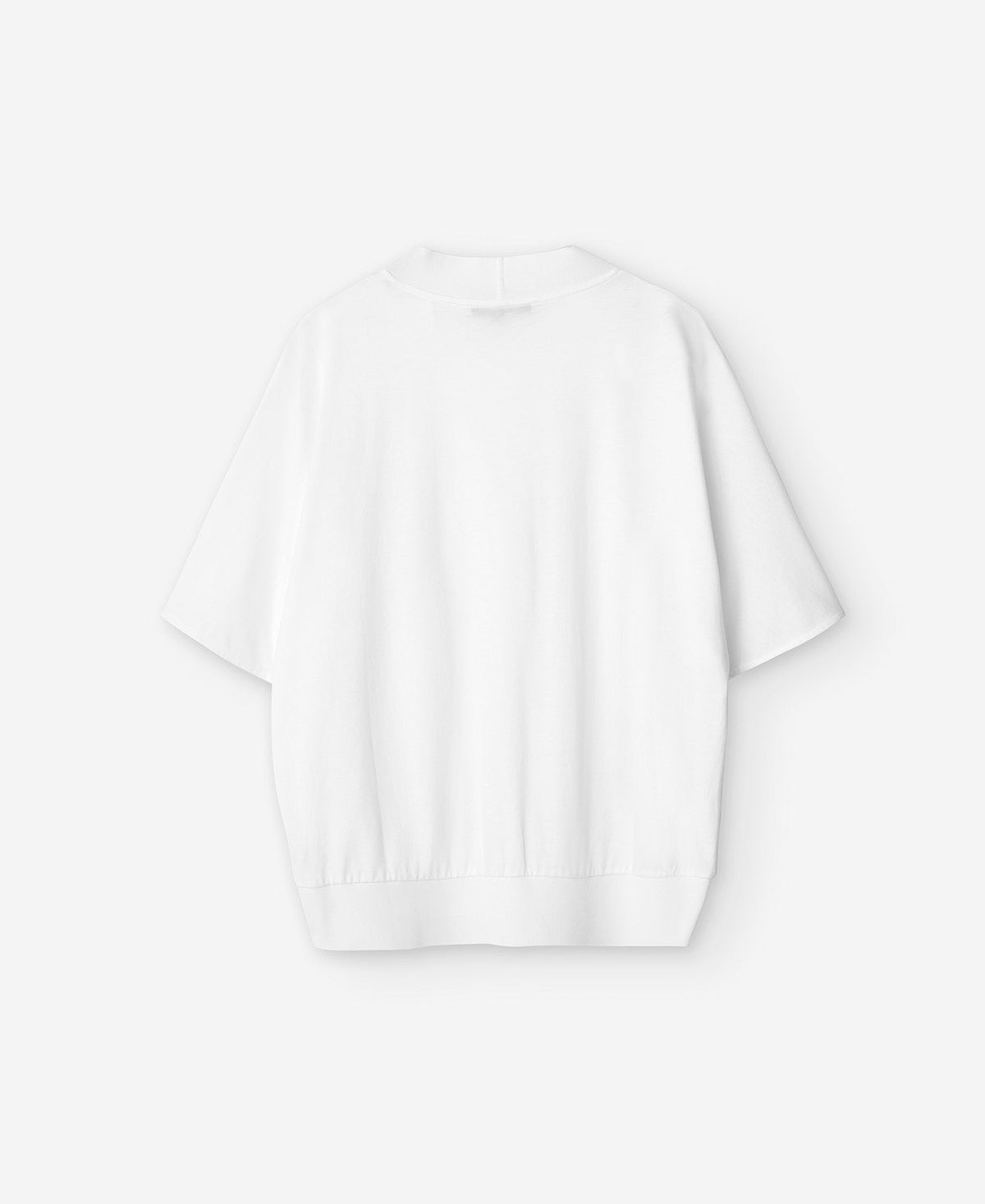 White V-Neckline Viscose Blouse Woman