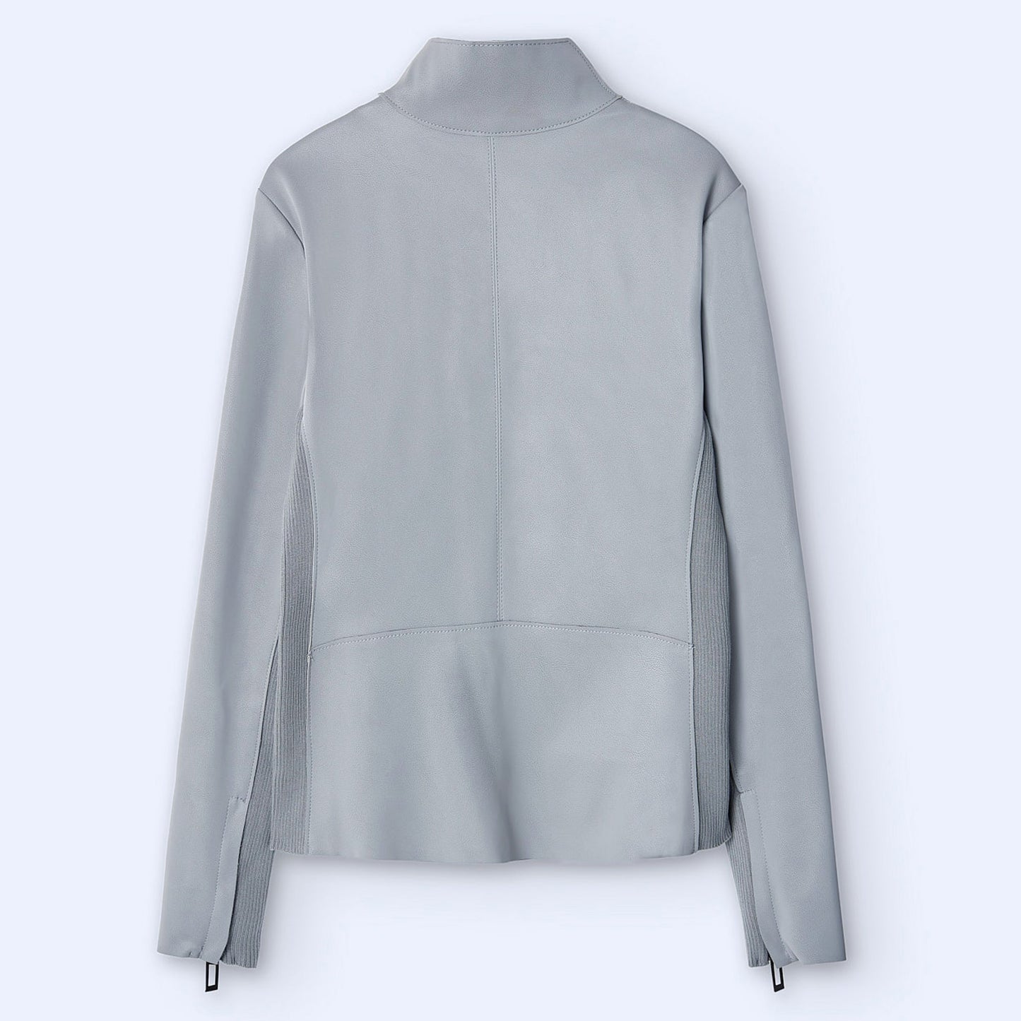 Luxury Grey Moto Jacket