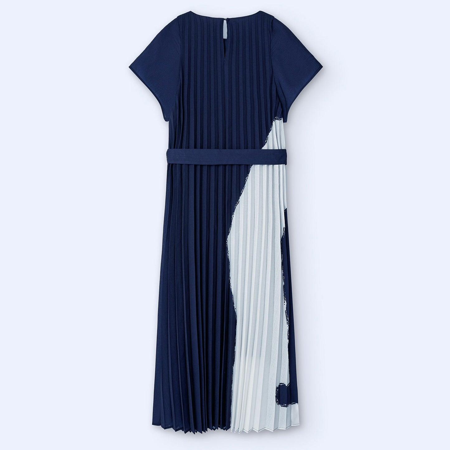 Printed Crinkle Dress