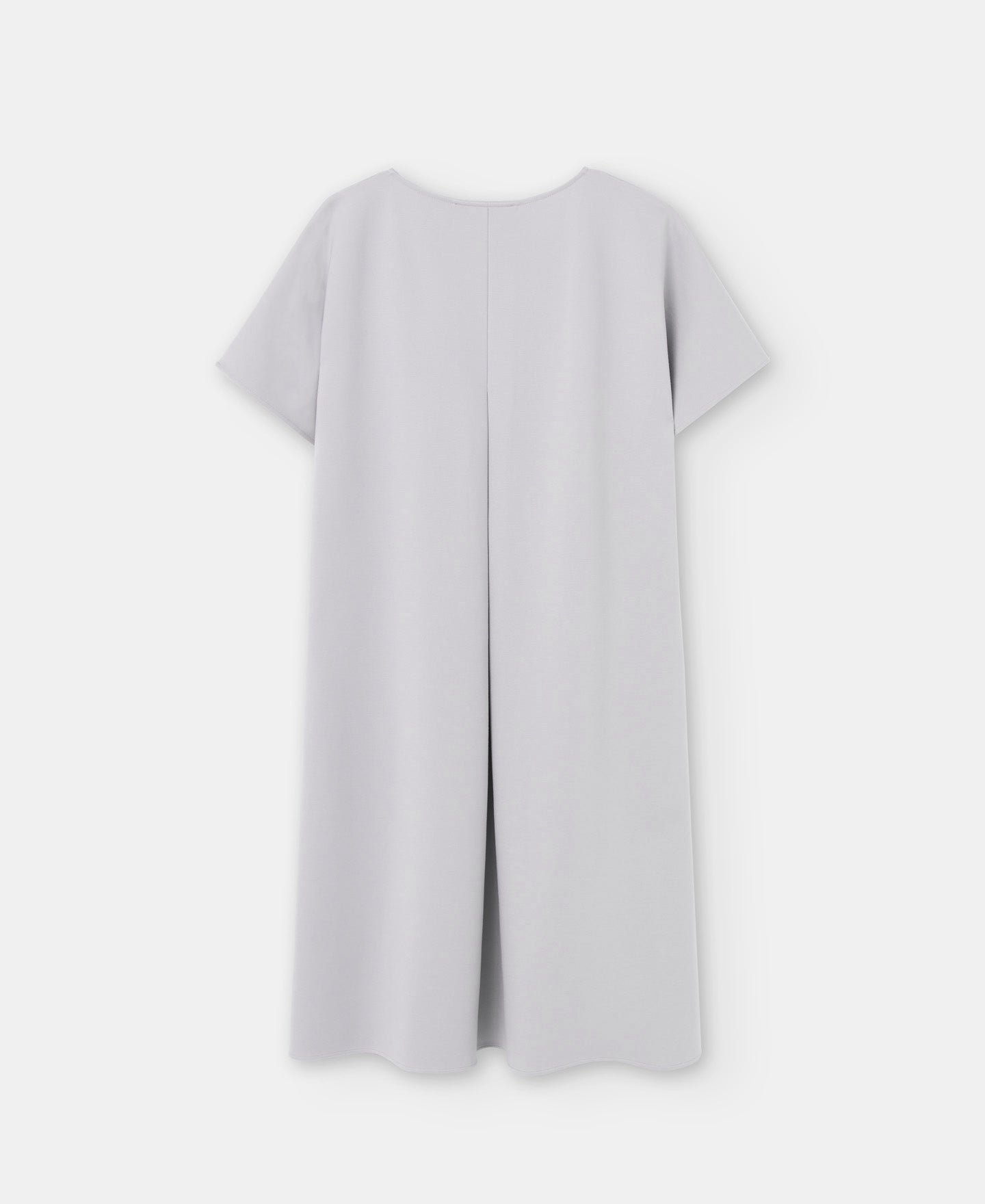 Charcoal Grey Responsible Viscose A-Line Dress