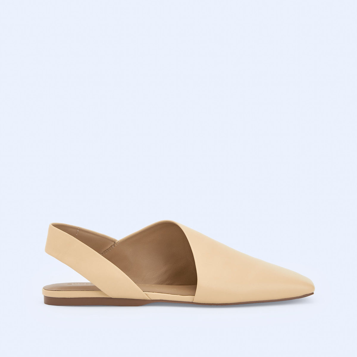 Yellow Leather Slipper