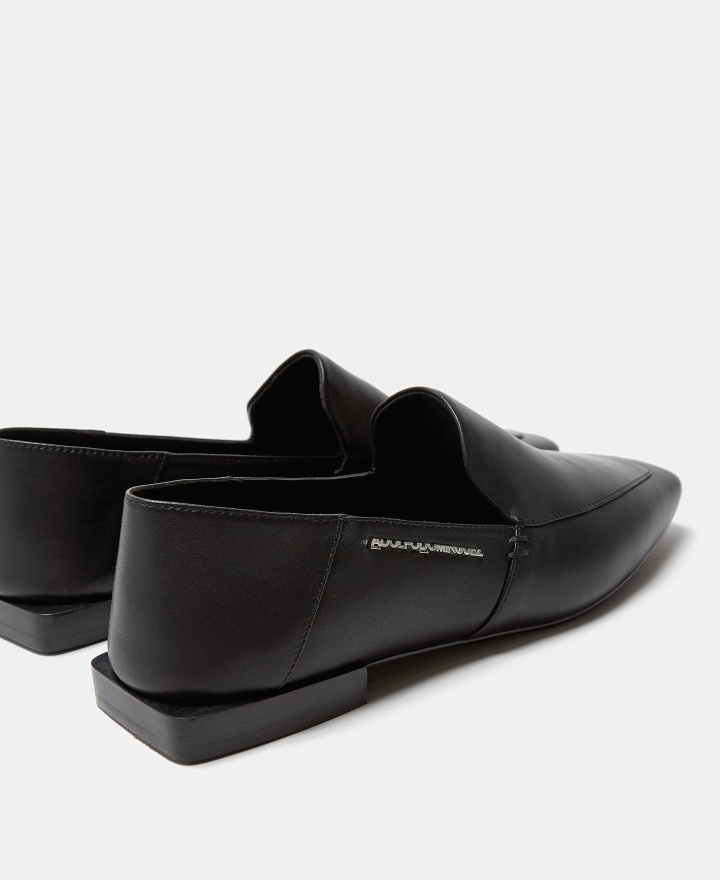 Black Moccasin Mens Shoes
