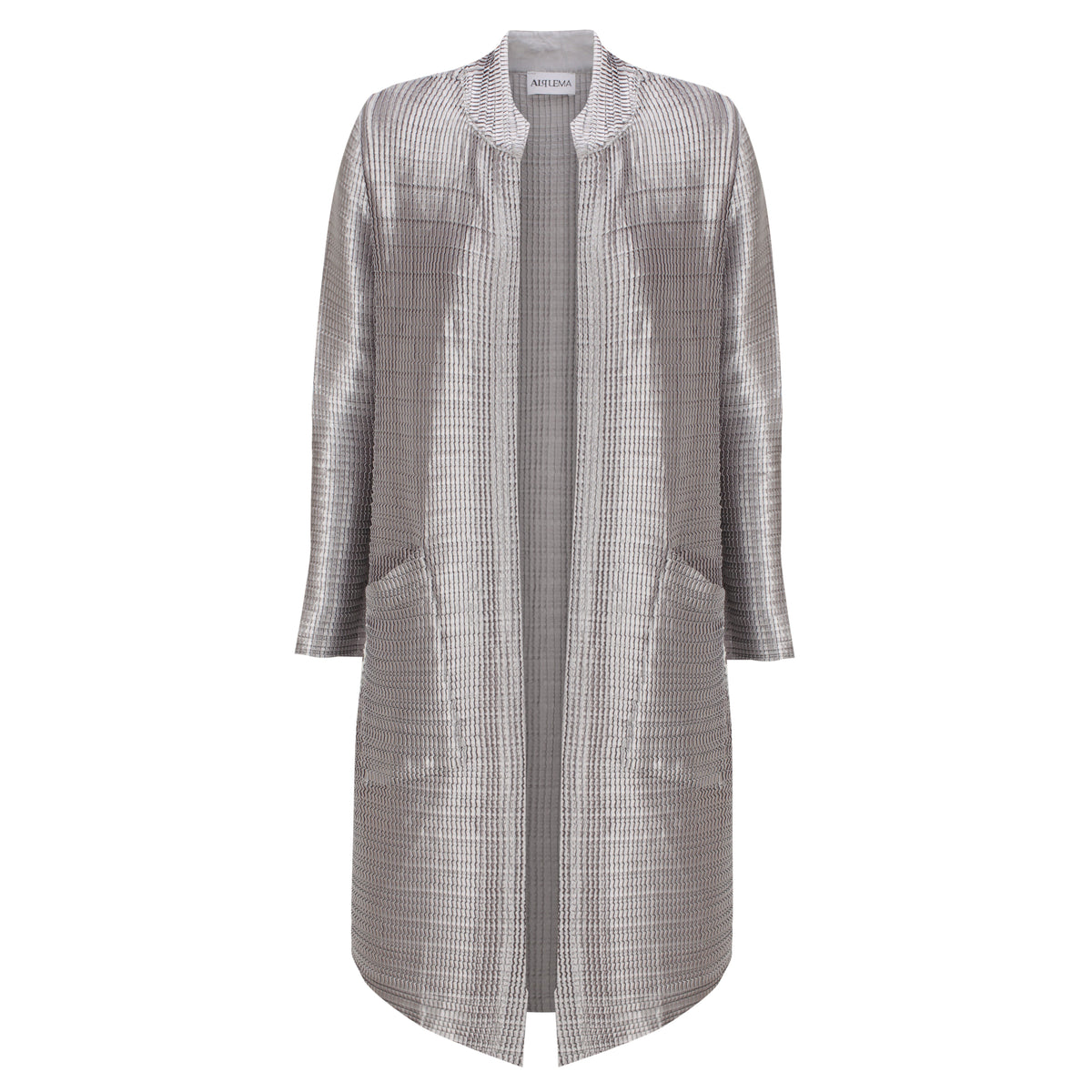 Siren Coat in Silver