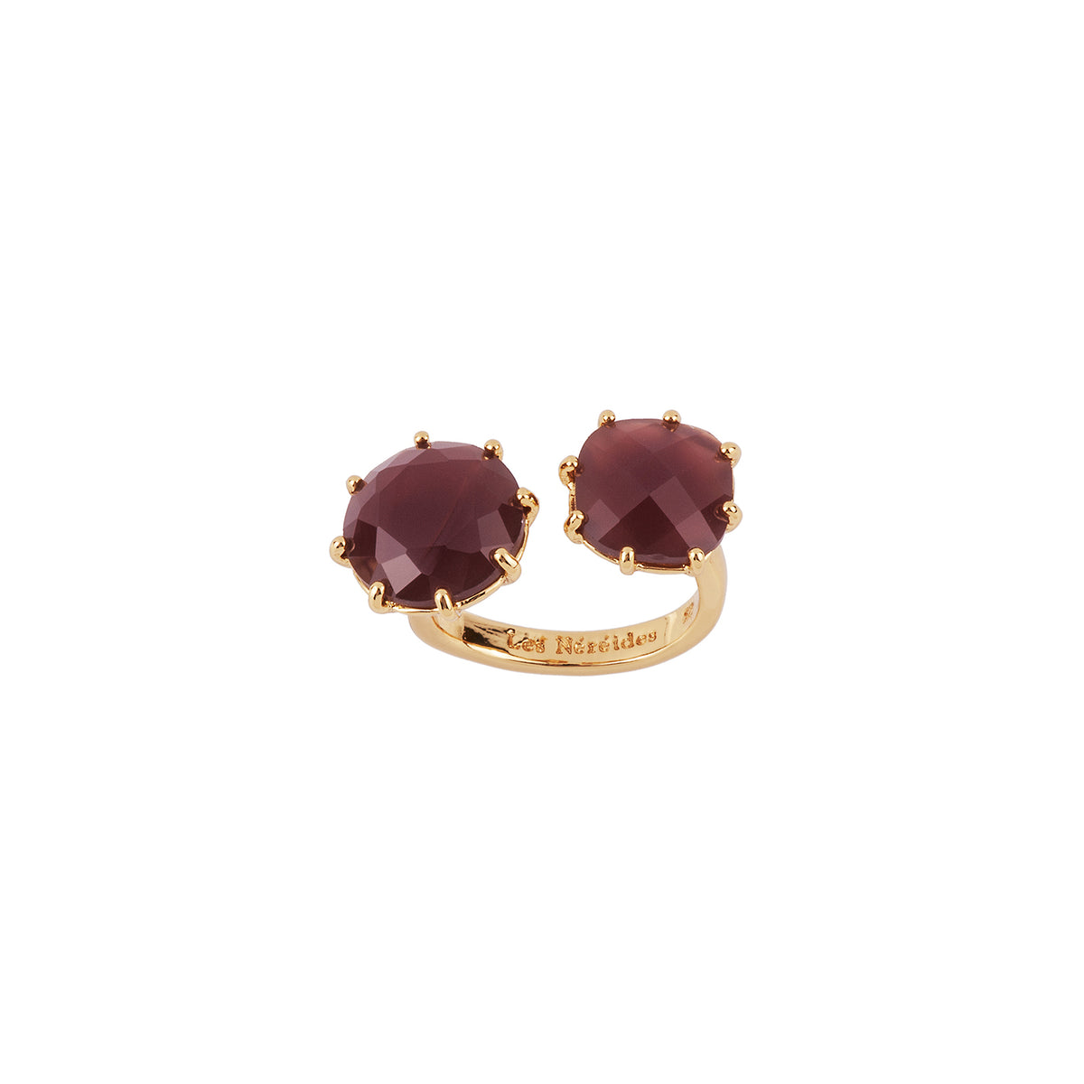 La Diamantine 2 Little Stones Aurore Purple Rings | ACLD6151