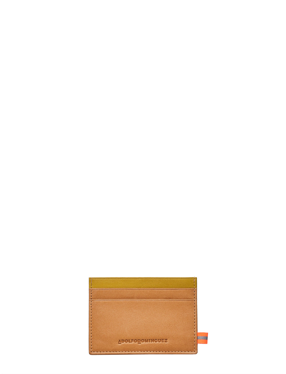 Tan Rectangular Card Holder