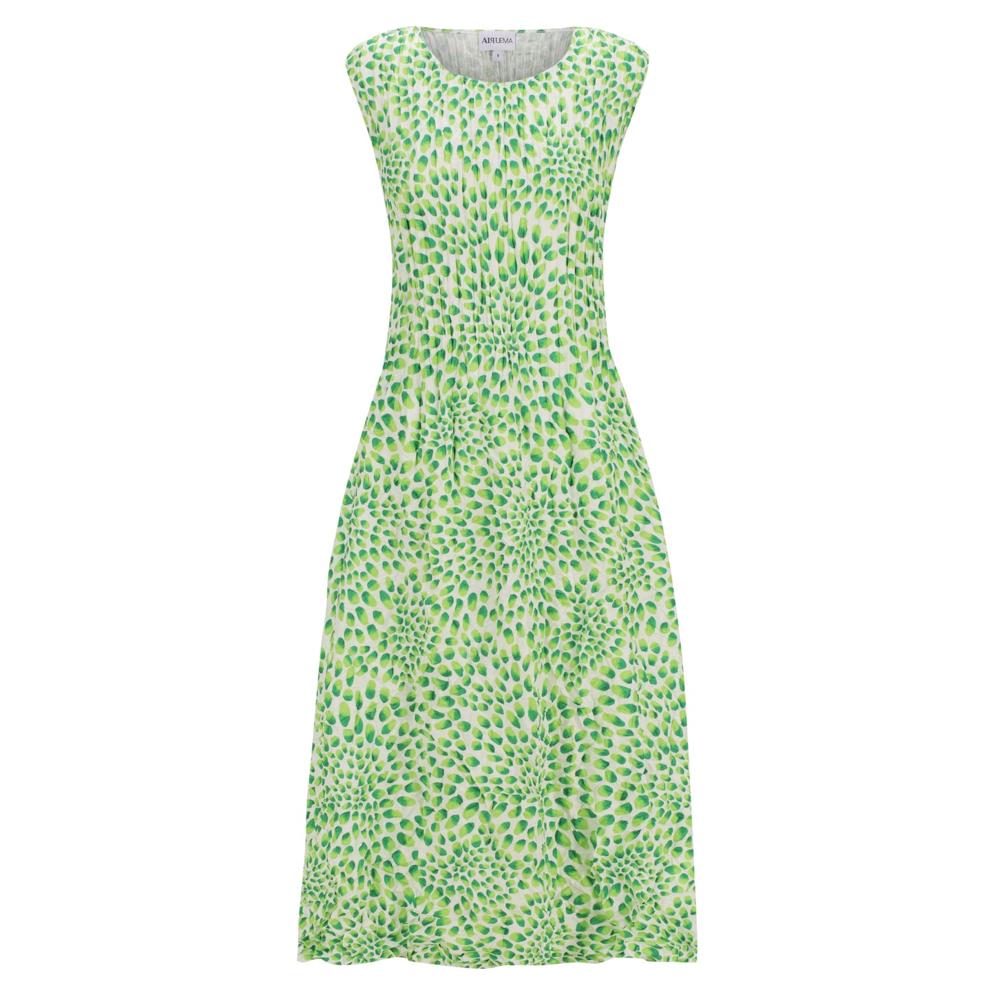 Pippi Smash Dress in Lime Petals