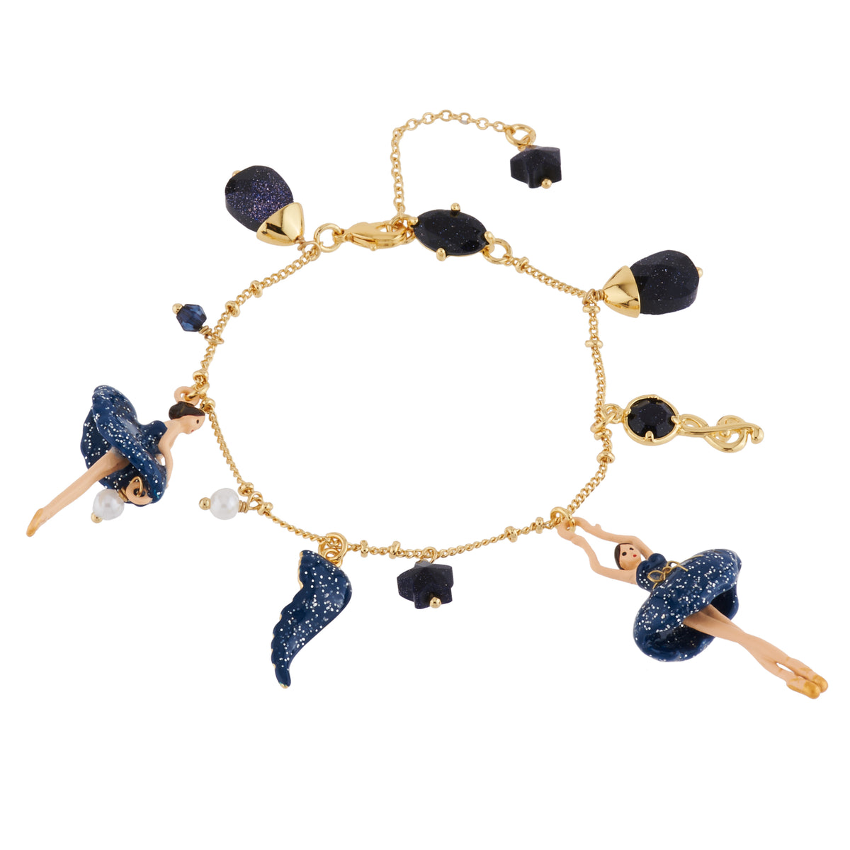 Pas De Deux Multi-Éléments Midnight Blue Bracelet | AGDD2031