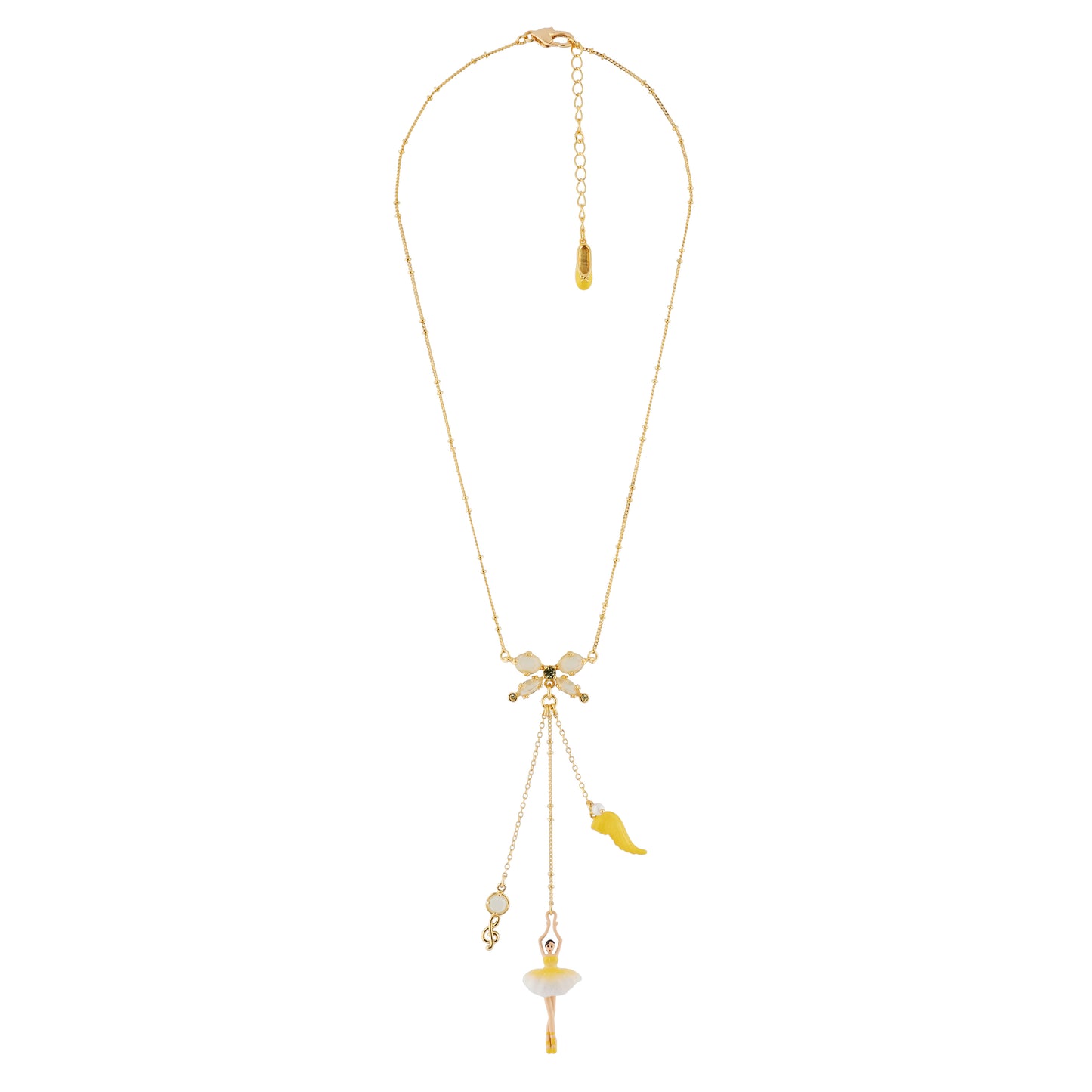 Pas De Deux Multi-Éléments Gradient Yellow Necklace