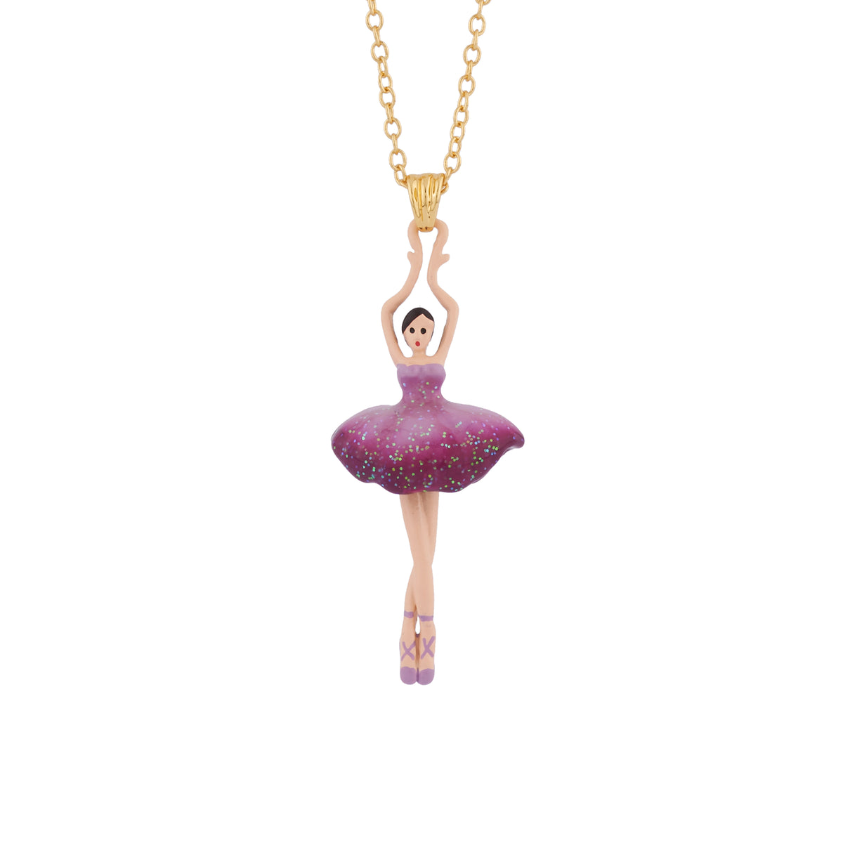 Pas de Deux Gradient Plum Necklace | AIDD3161