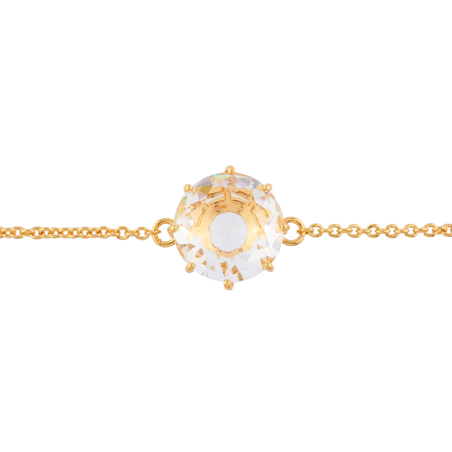 Crystal Round Stone La Diamantine Thin Bracelet