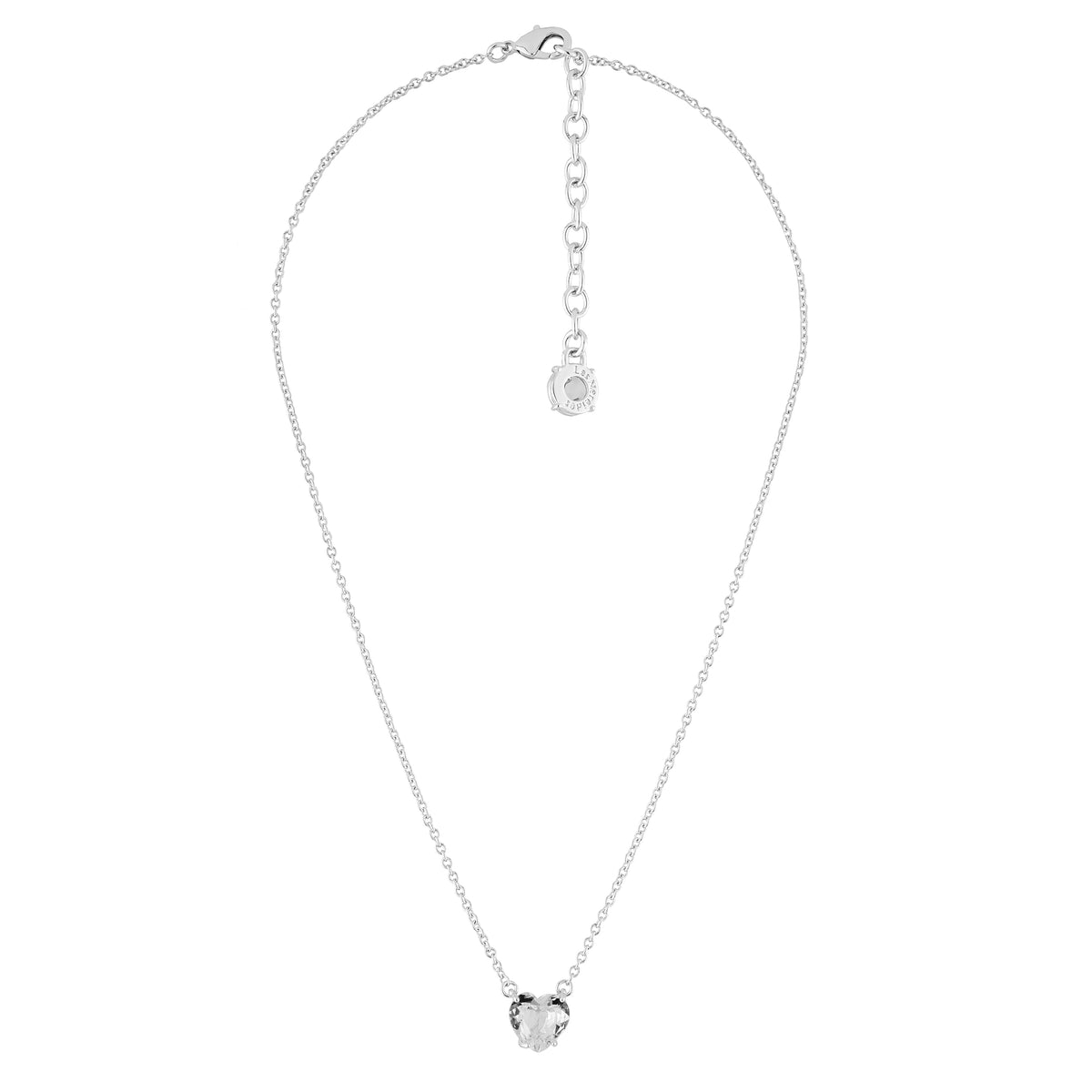 Silver Hearthstone La Diamantine Pendant Necklace | AILD3533