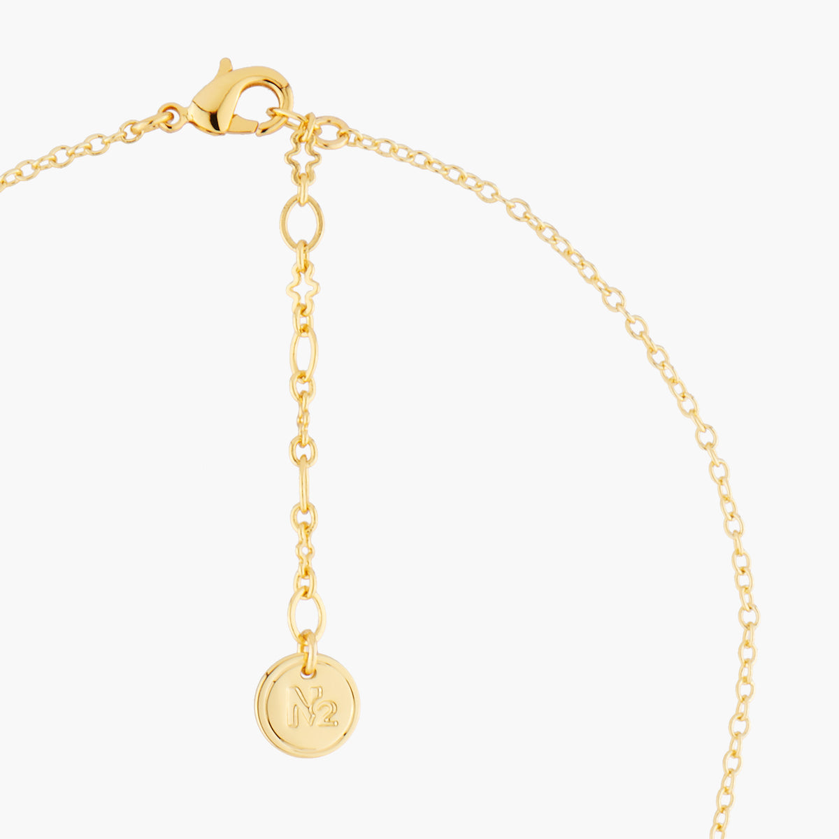Alice'S Tea Time With Flamingo Pendant Necklace | AMAL3061