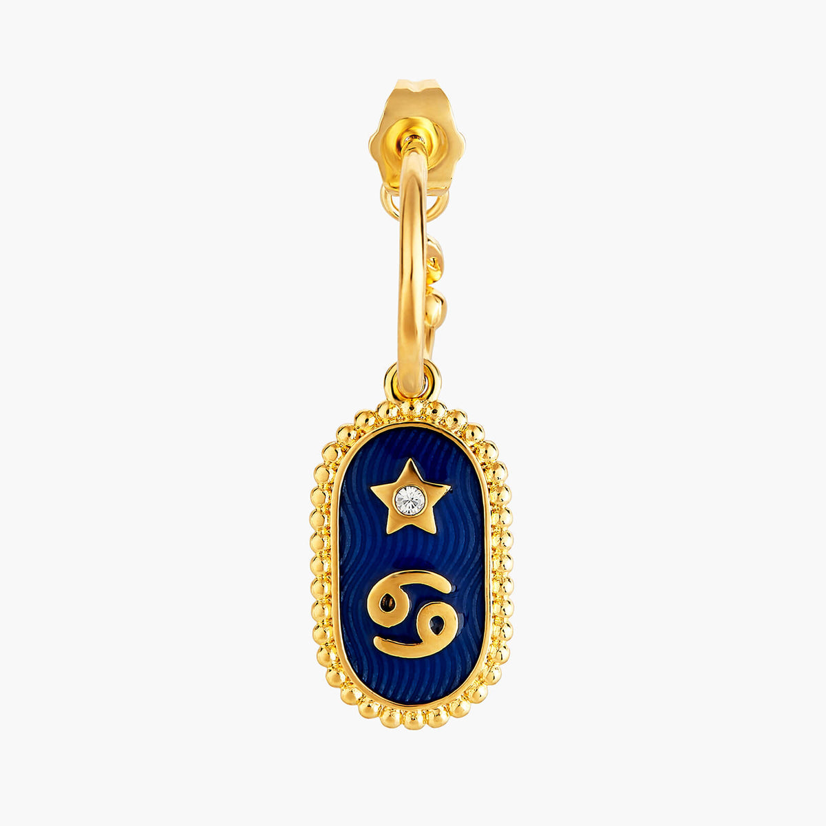 Cancer Zodiac Sign Earrings | ANCS1041