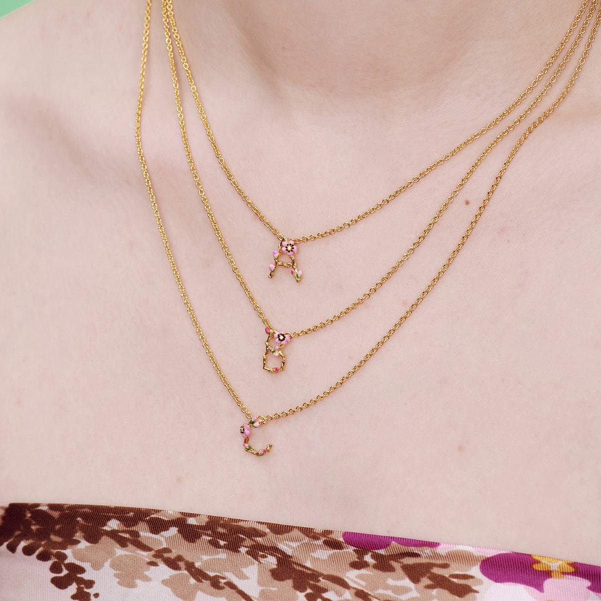 Letter B Extraordinary Necklace | AOAB3021