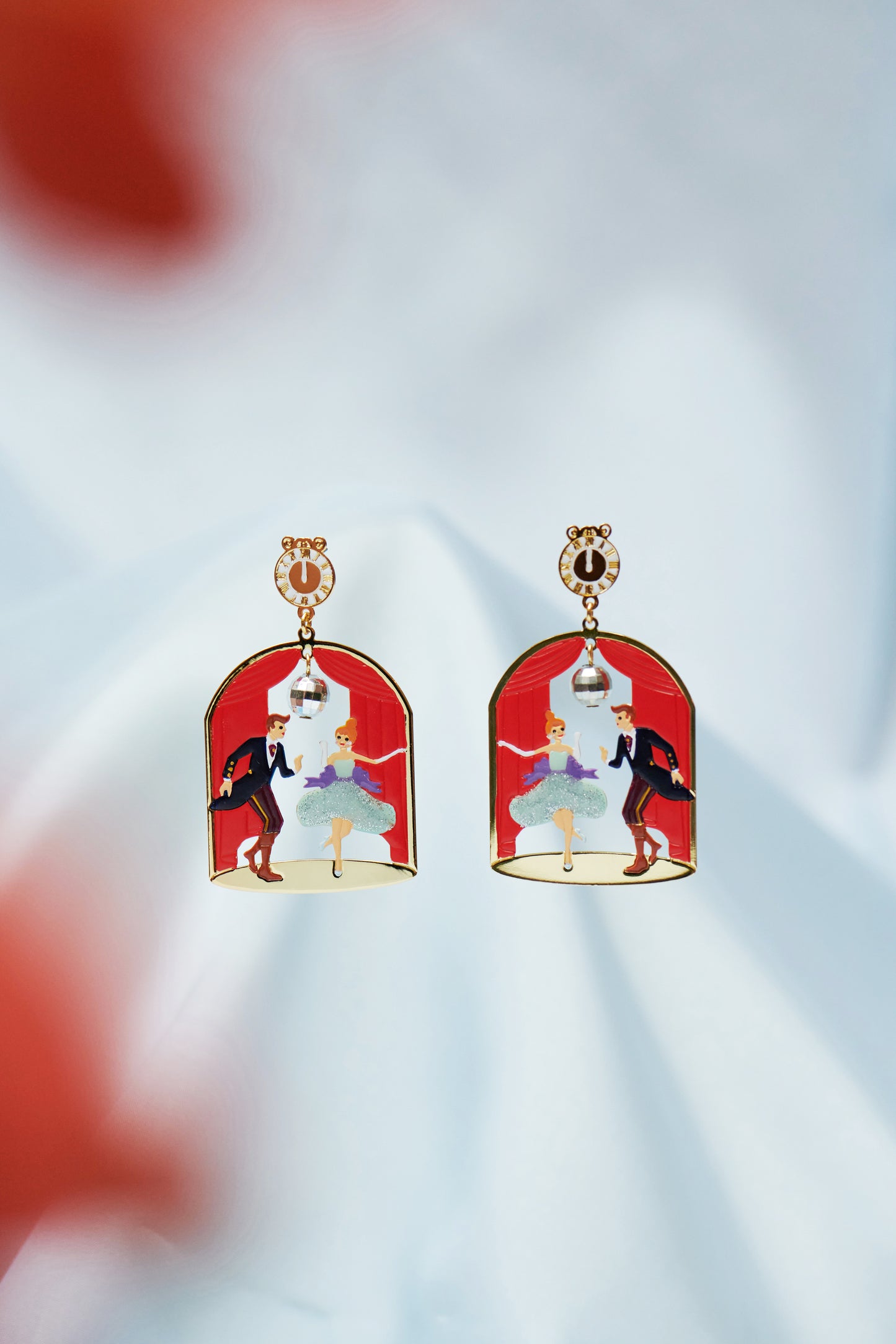 Cinderella And Prince Earrings