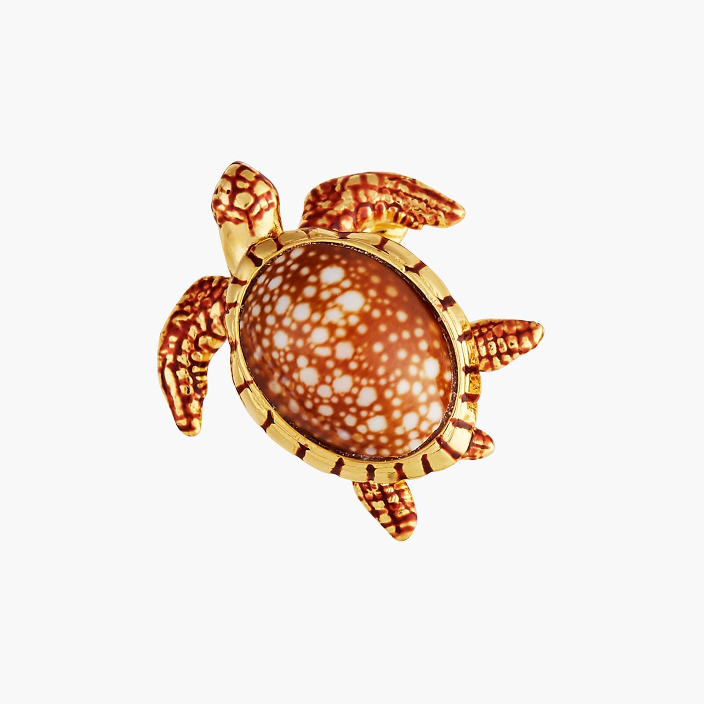 Turtles And Speckled Shells Earrings | AOGL1081