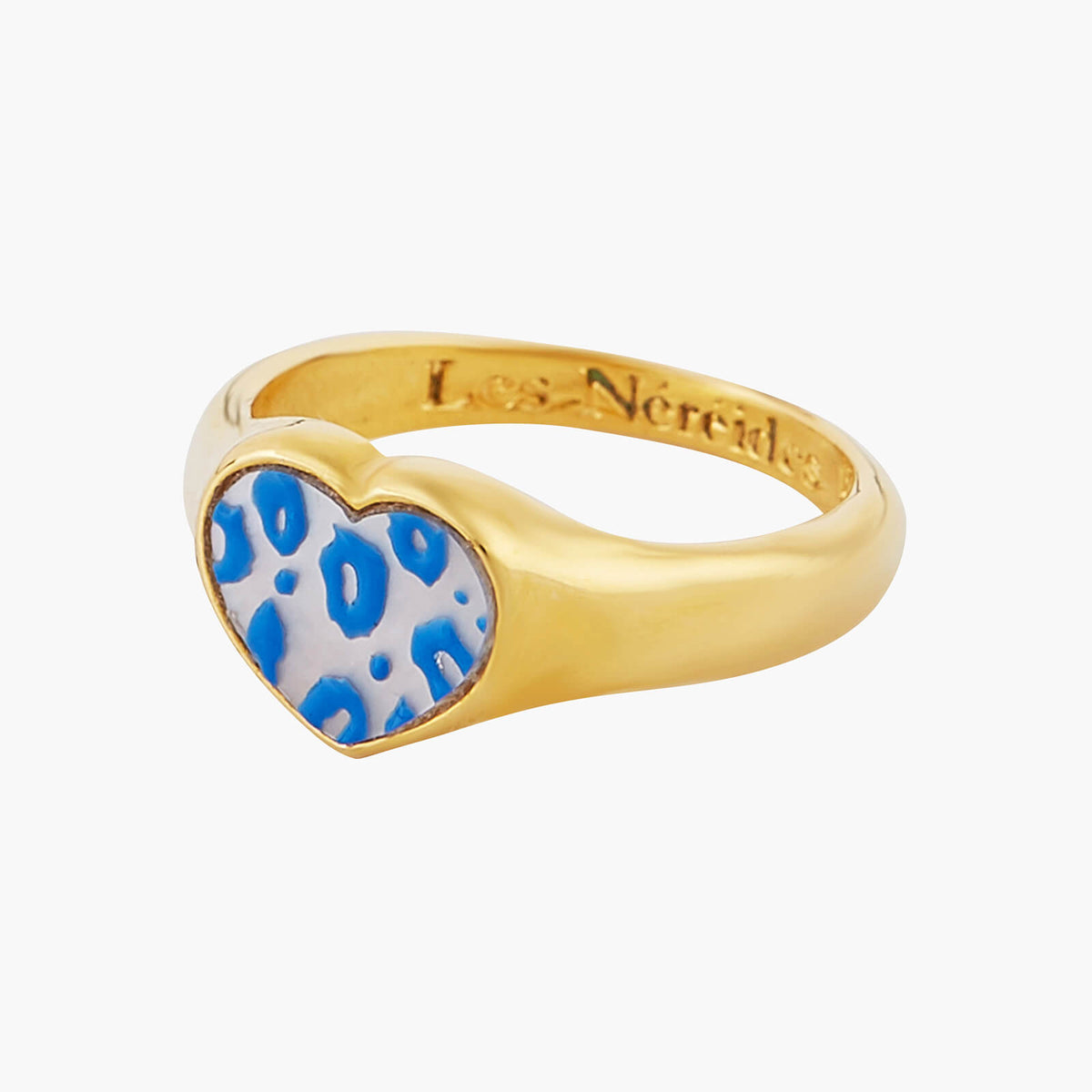 Mother Of Pearl Heart Cocktail Ring | AOGL6041