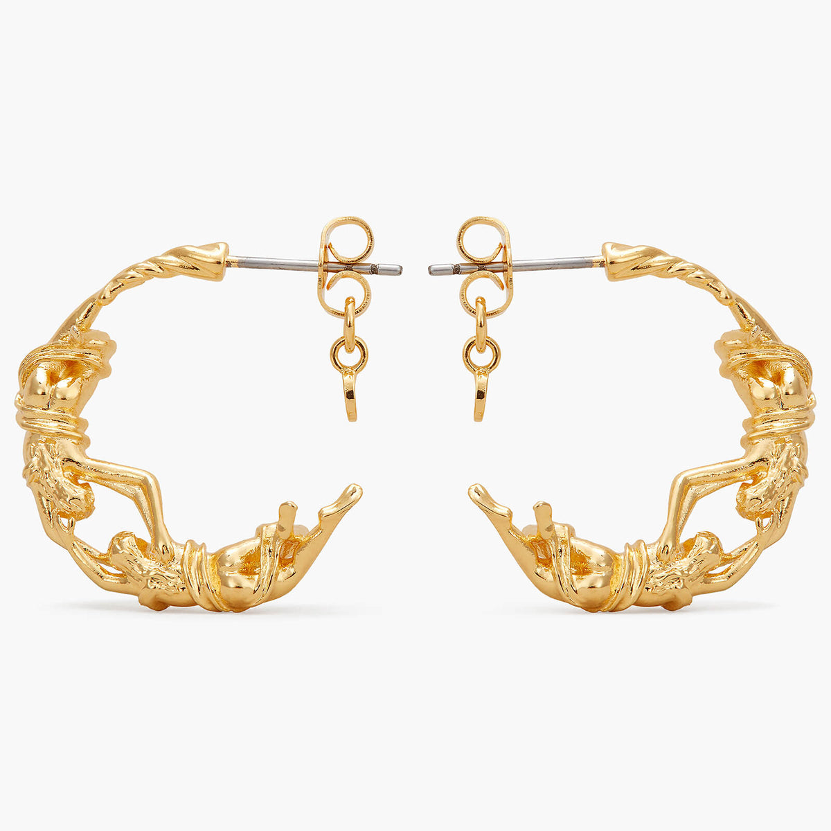 Gemini Astrological Sign Hoop Earrings | APPV1031