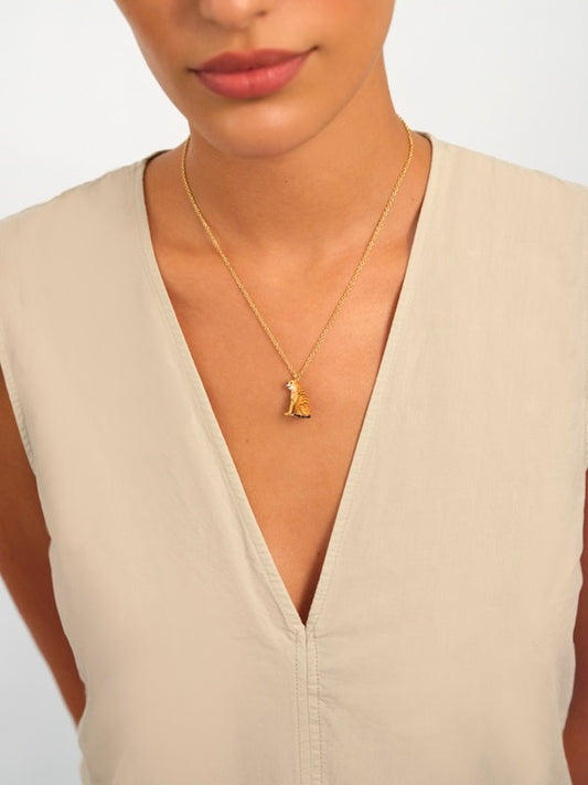 Tiger Lunar New Year Fine Necklace | apti3011