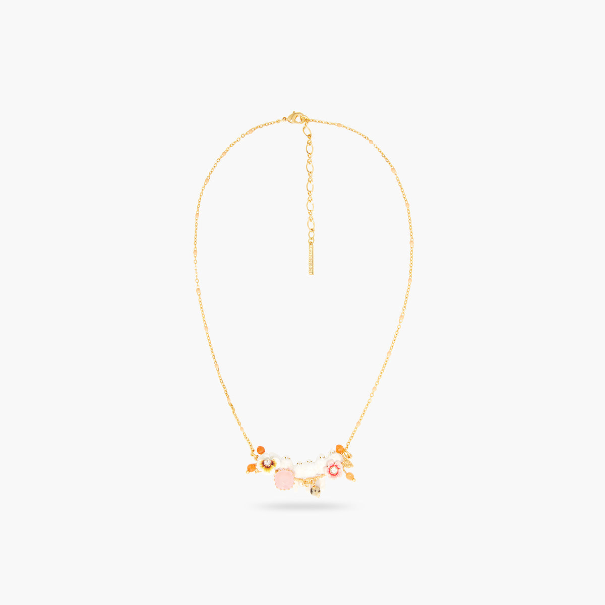 Long-Tailed Titmouse Statement Necklace | AQLA3011