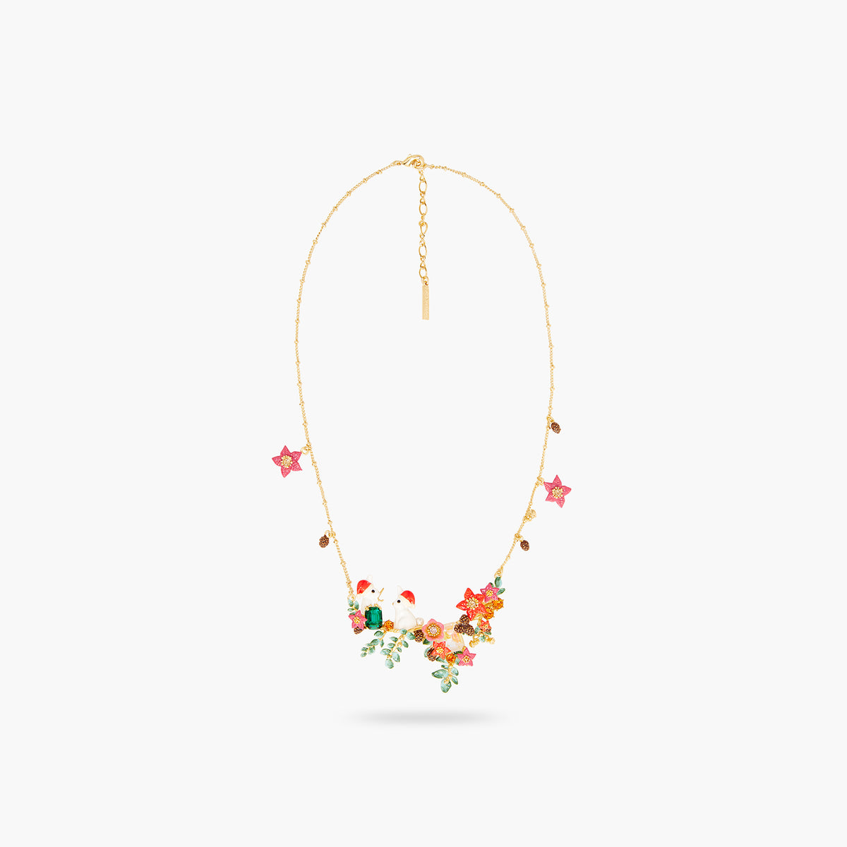 Enchanted Christmas Rabbit Statement Necklace | AQNE3011