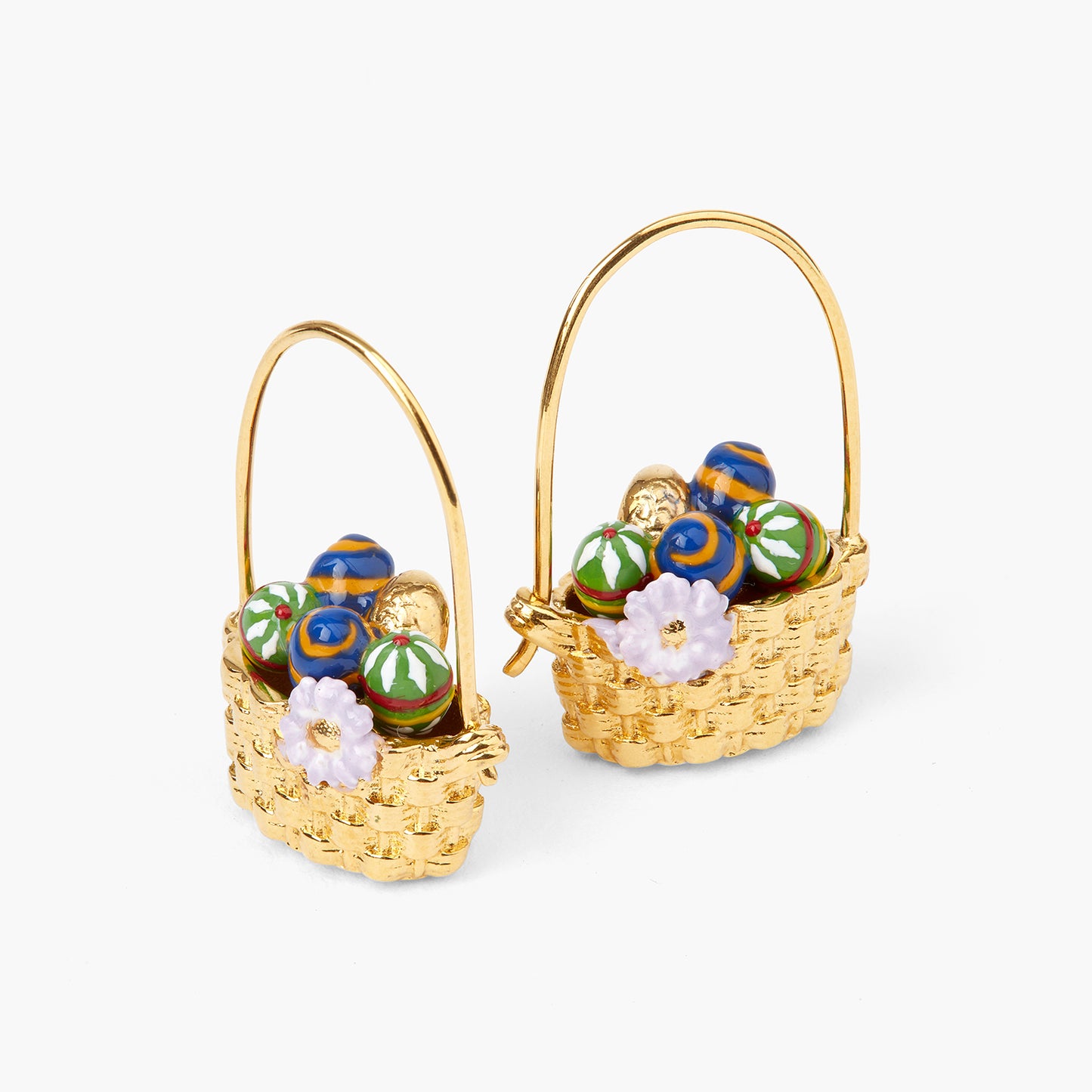 Easter Egg Basket Earrings | ARLA1011