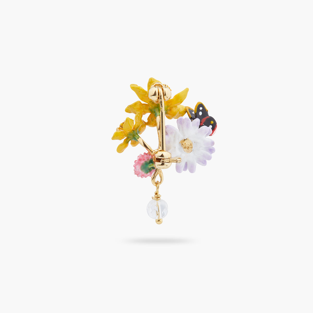 Flower And Butterfly Brooch | ARLA5011