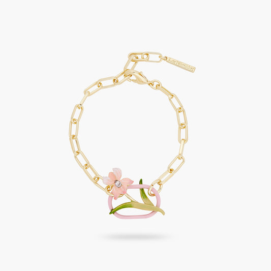 Powder Pink Iris Bracelet | ARMF2061