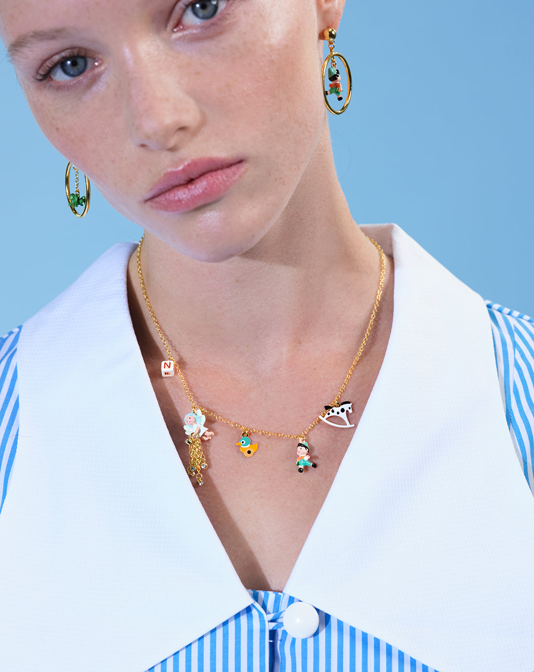Pinocchio And Magical World Charm Necklace | ARPI3061