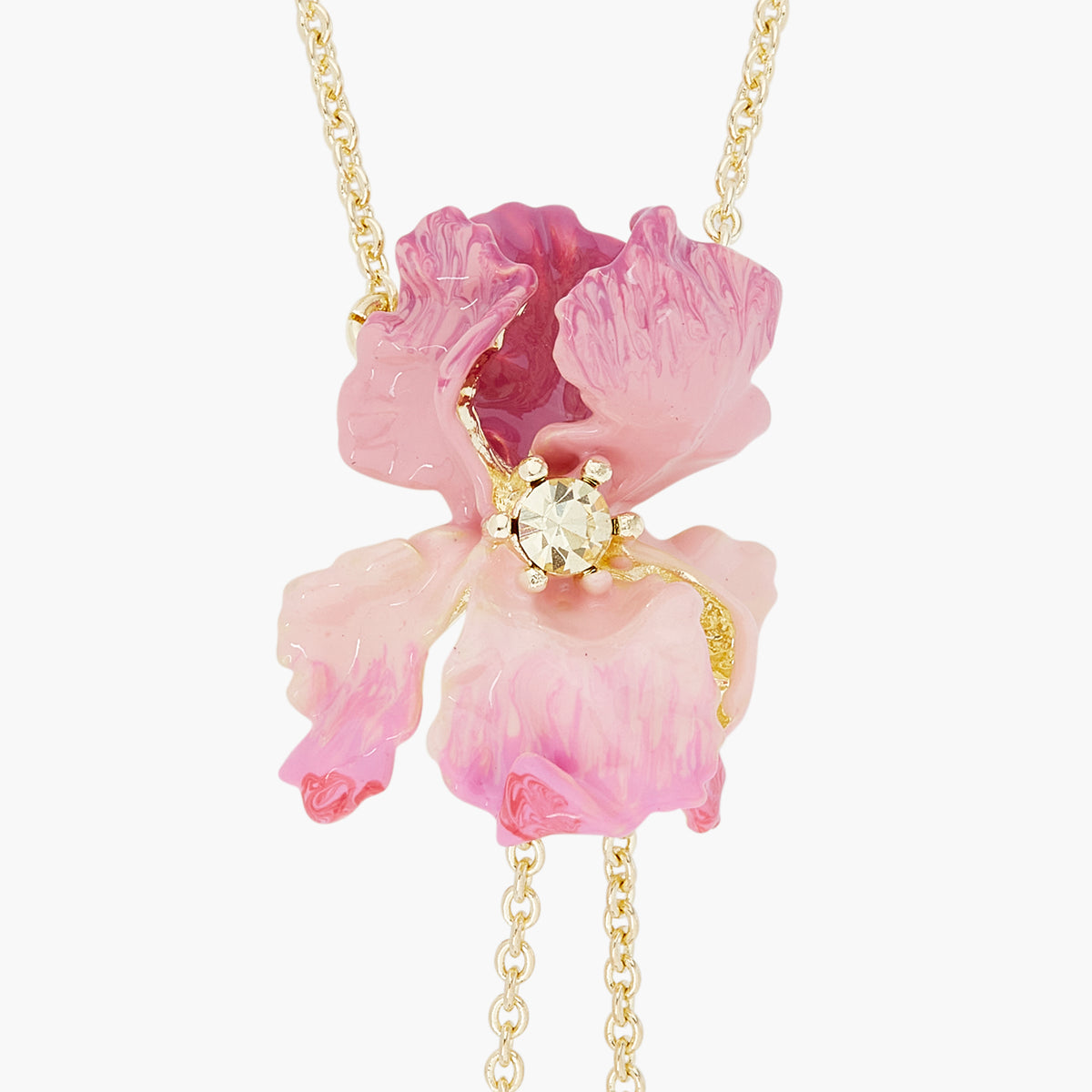 Bearded Iris Pendant Necklace | ARSA3081