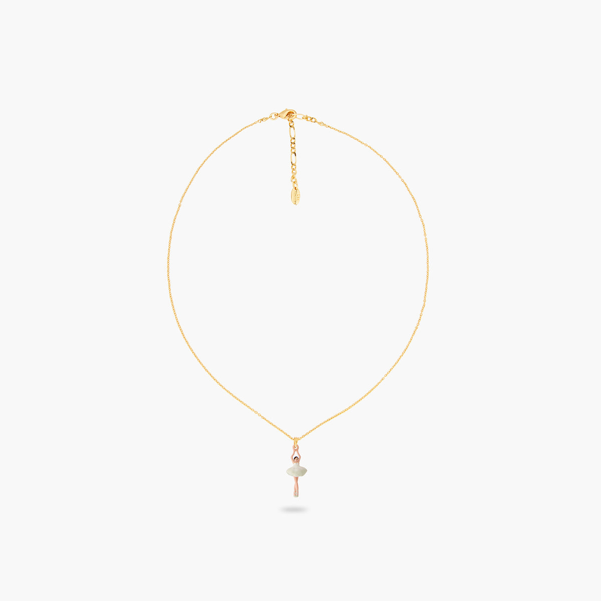 Aqua Green Ballerina Pendant Necklace | ATMDD3011