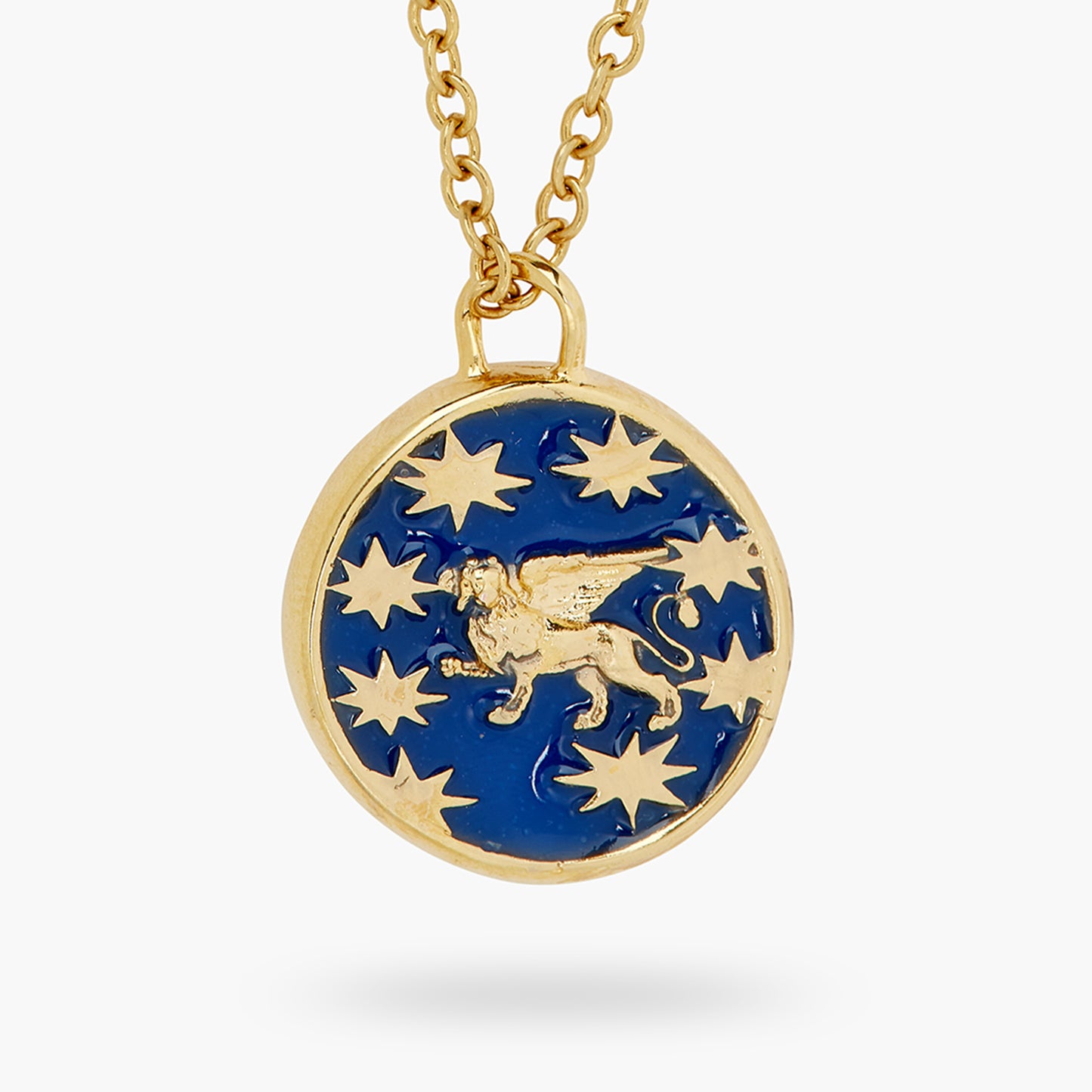 Lion Of Saint Mark Pendant Necklace | atve3011