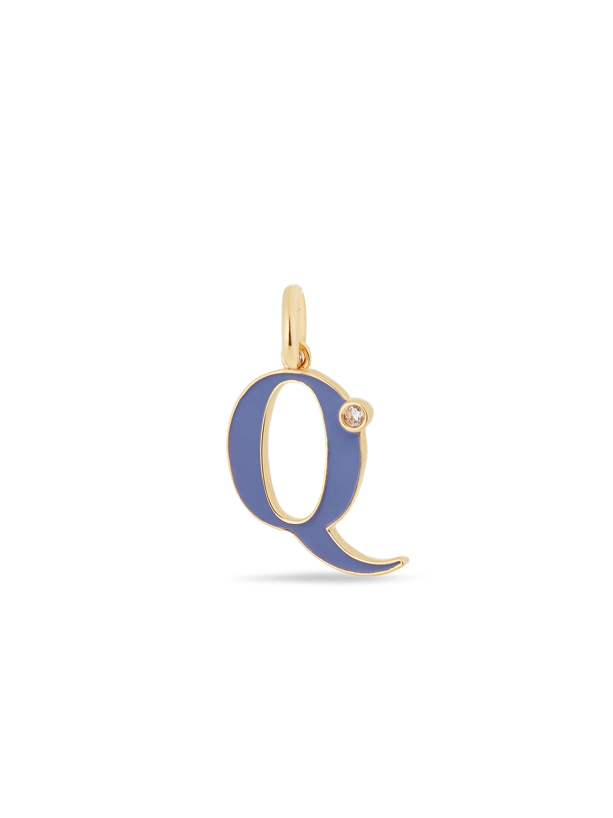 Letter Q Pendant Necklace | auab3171
