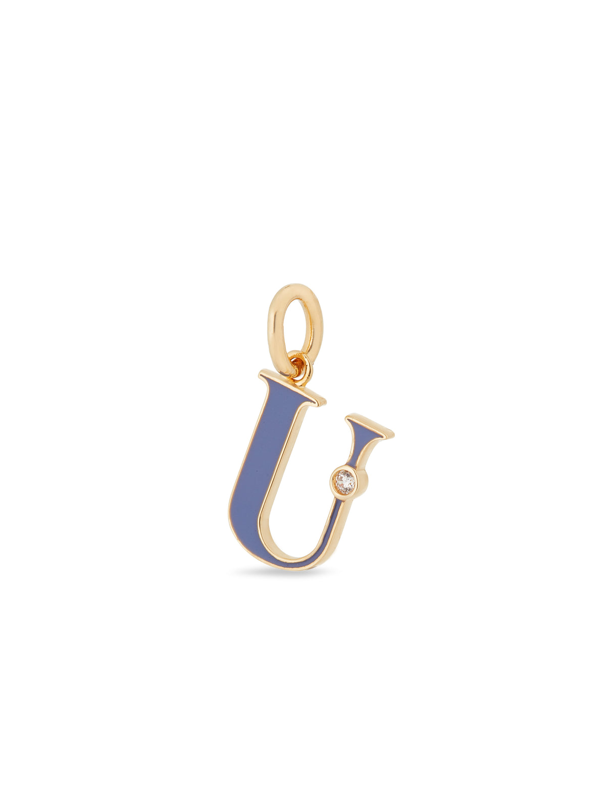 Letter U Pendant Necklace | auab3211