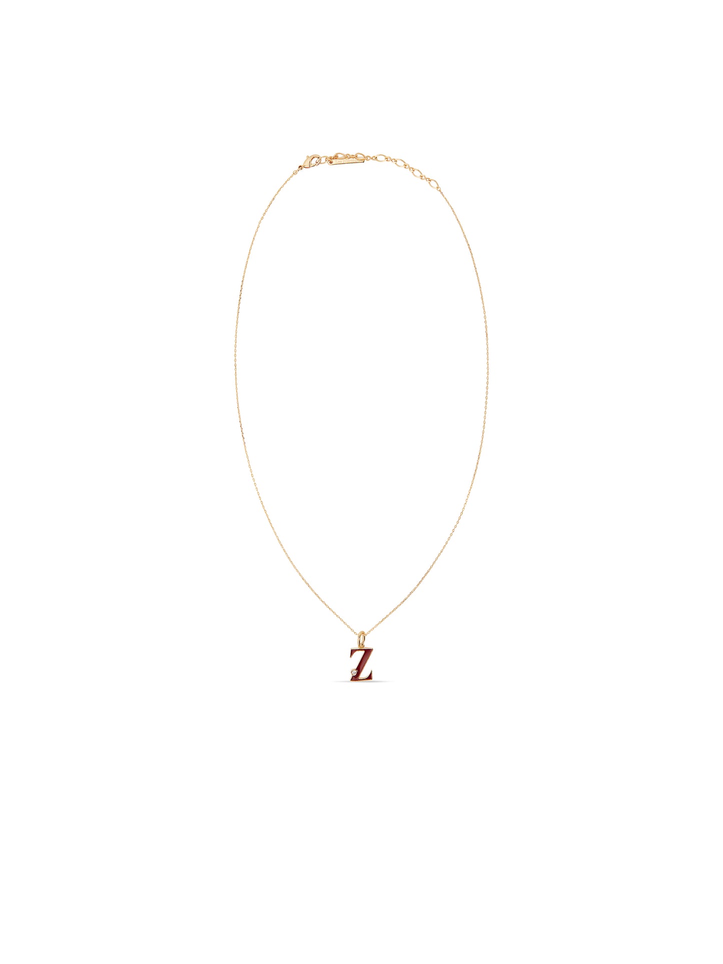 Letter Z Pendant Necklace | auab3261