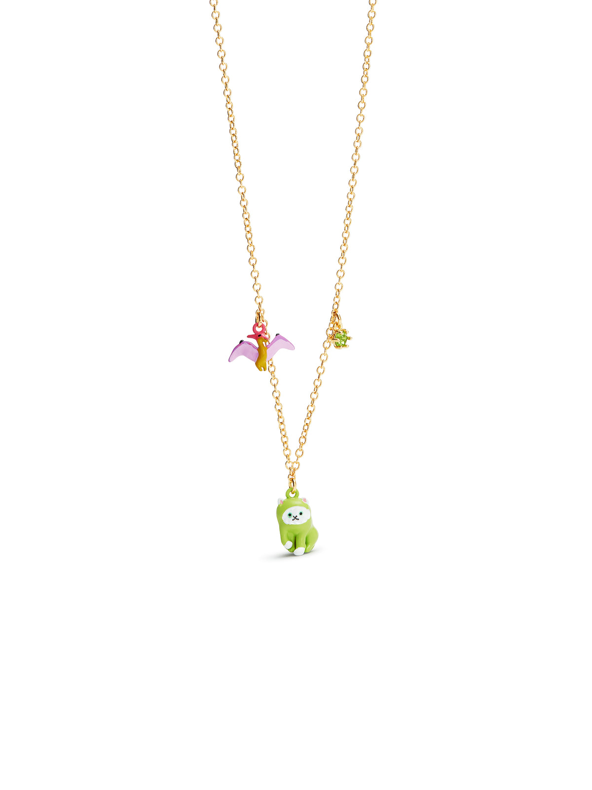 Dinosaur And Dragon Pendant Necklace | aufc3021